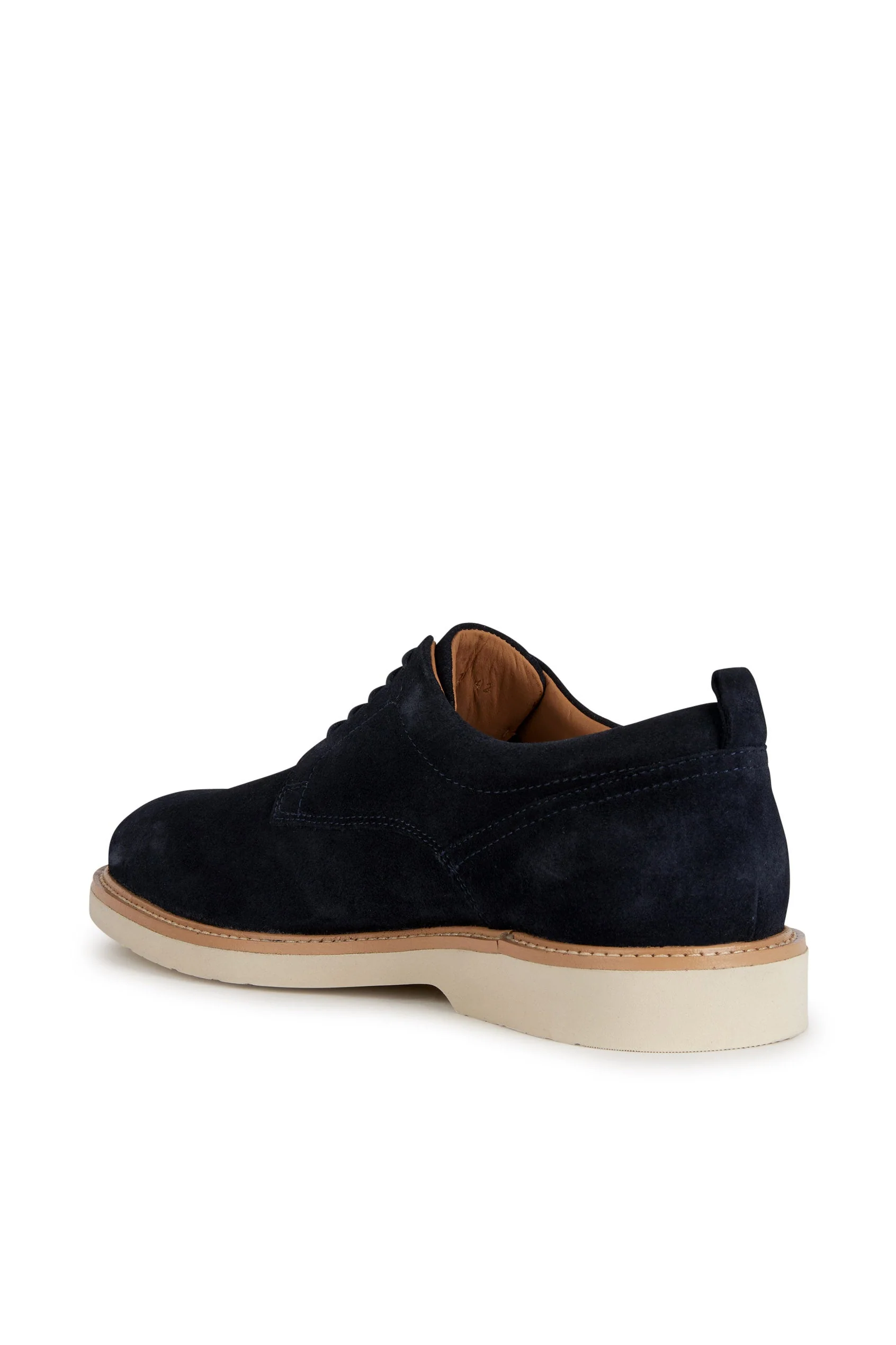 Mens Gubbio Suede Shoes - Navy - Image 3