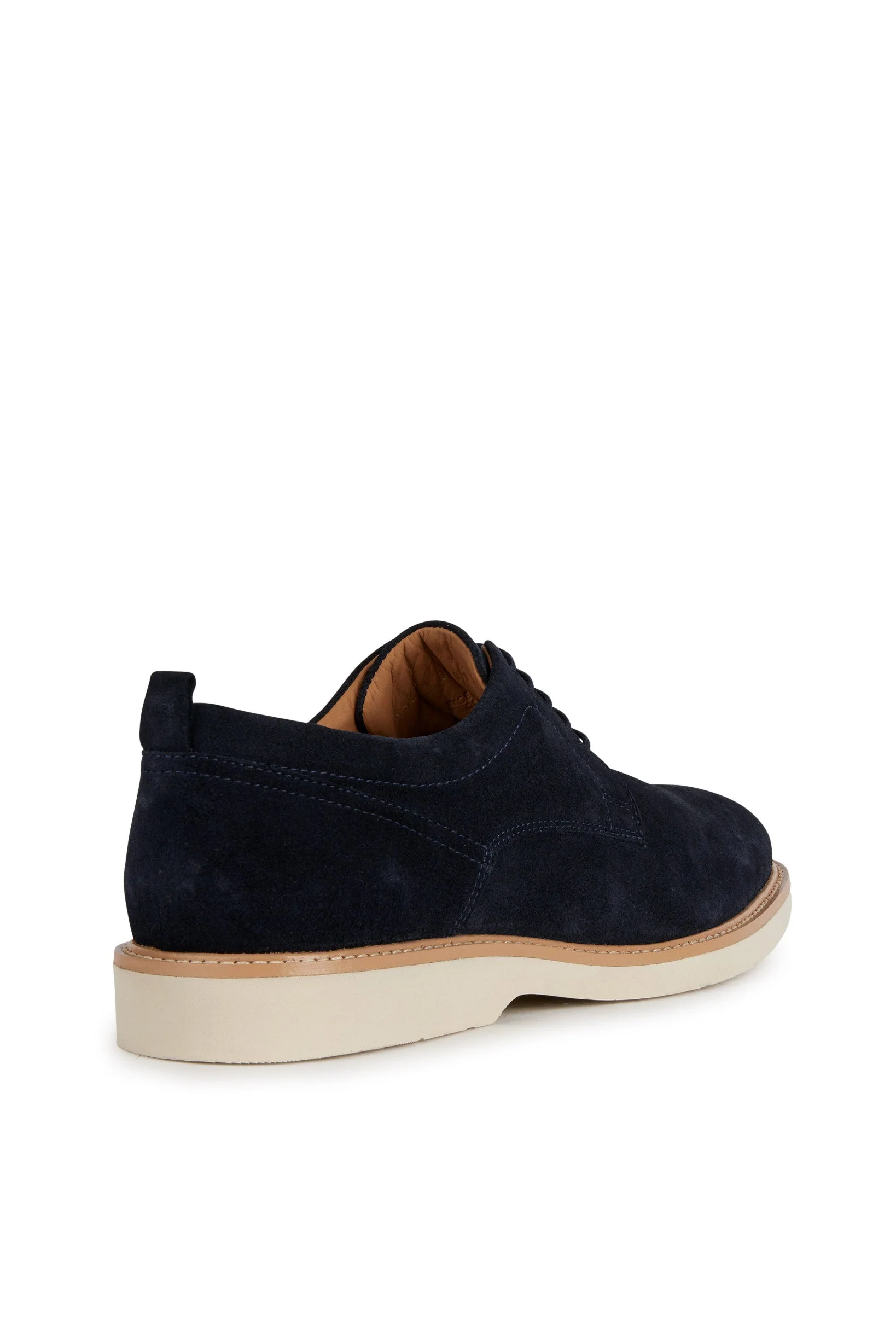 Mens Gubbio Suede Shoes - Navy - Image 4
