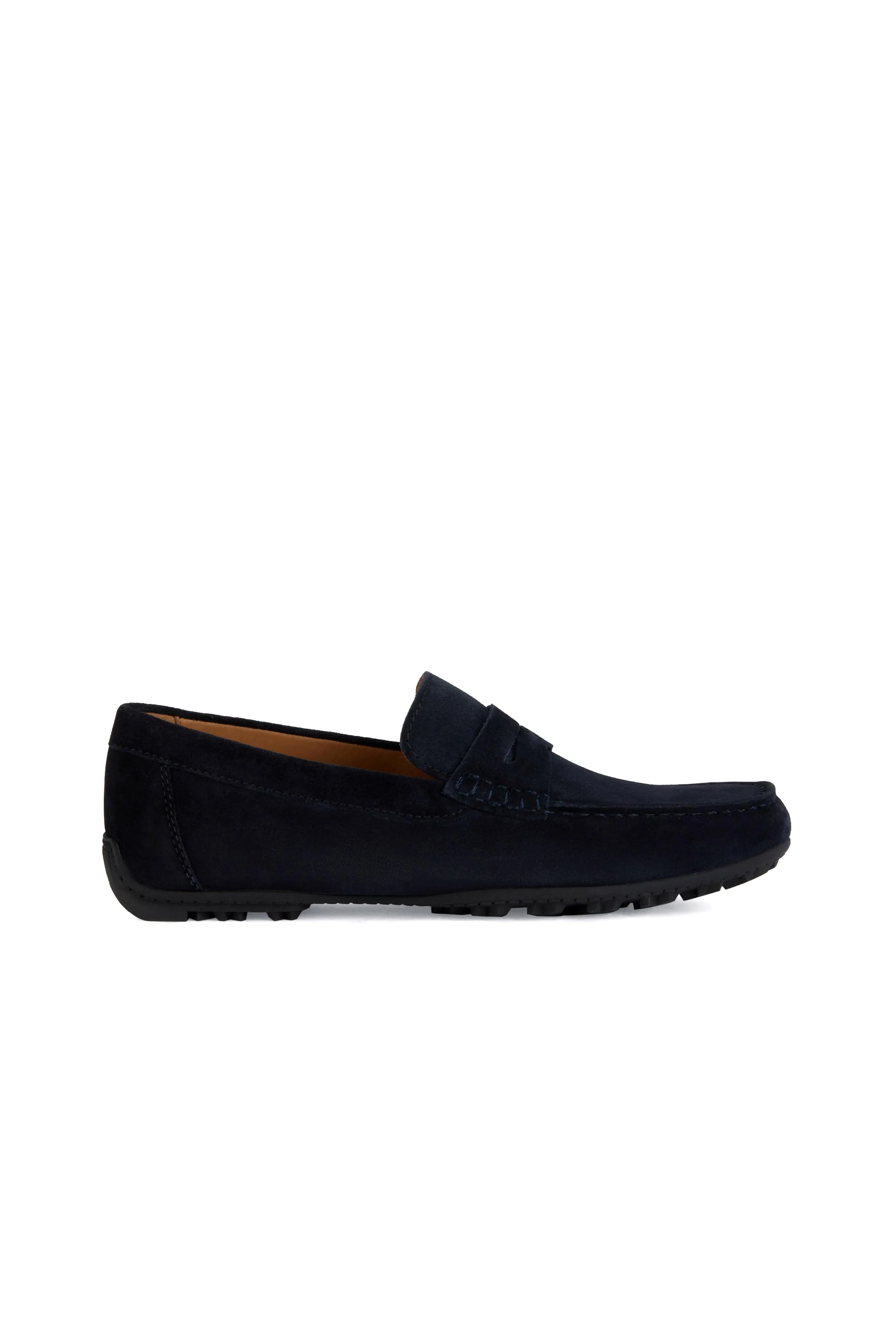 Mens Kosmopolis Suede + Grip Loafers - Navy