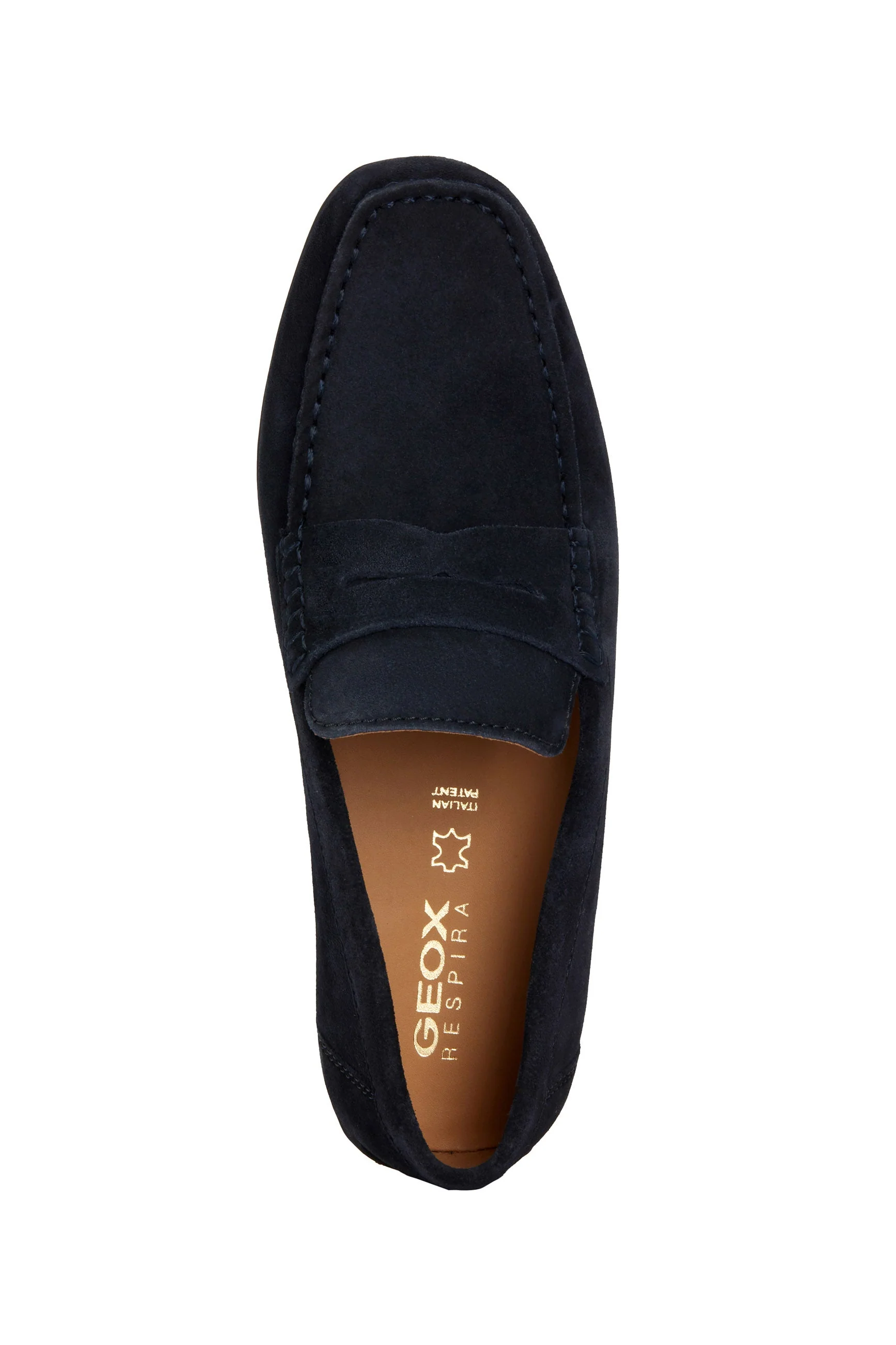 Mens Kosmopolis Suede + Grip Loafers - Navy - Image 5