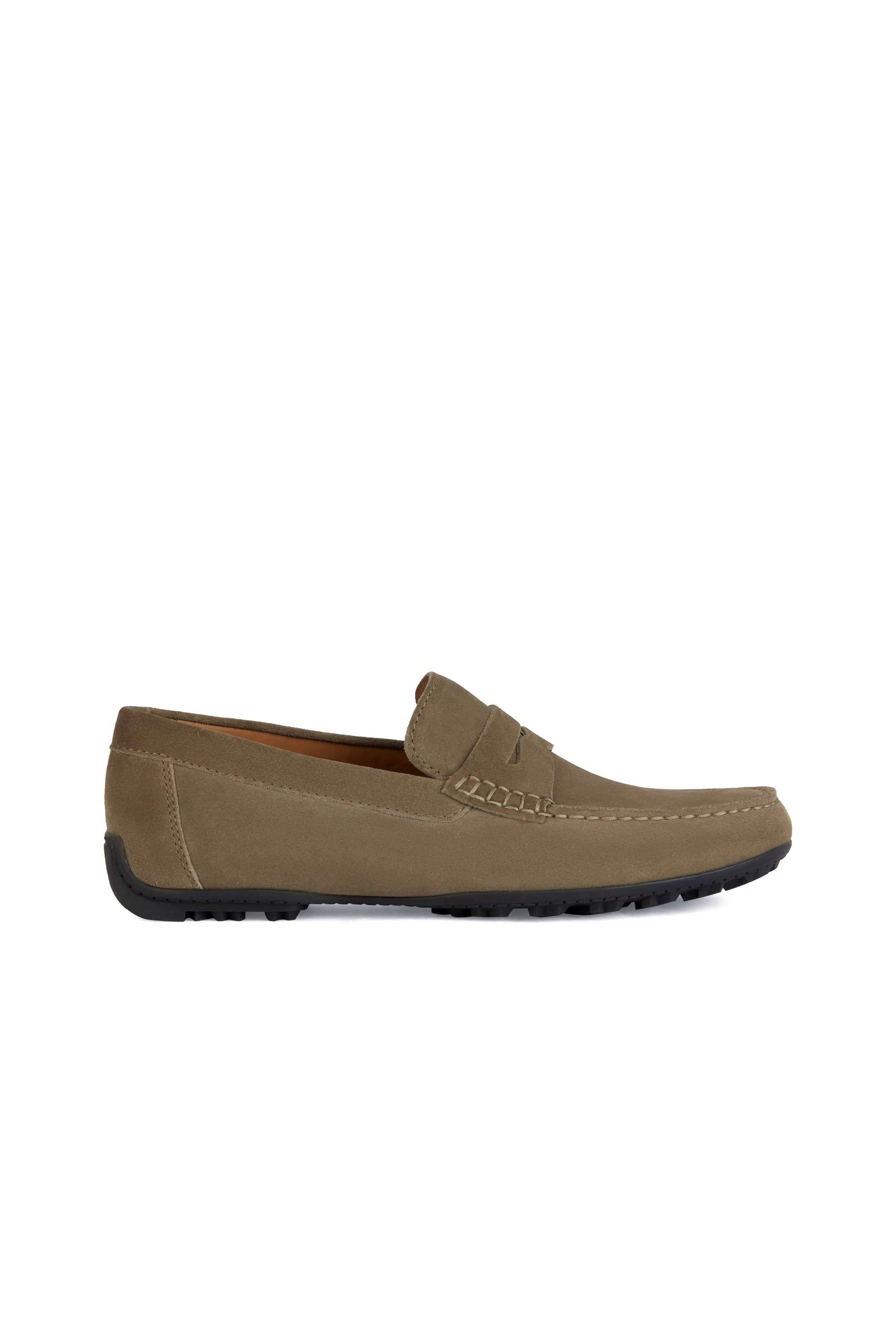 Mens Kosmopolis Suede X-Grip Loafer - Musk