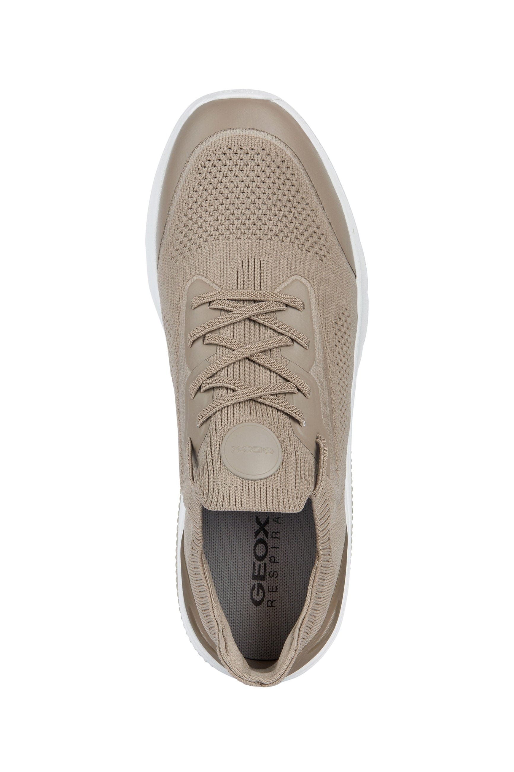 Mens Spherica Actif Knit Trainers - Sand - Image 5