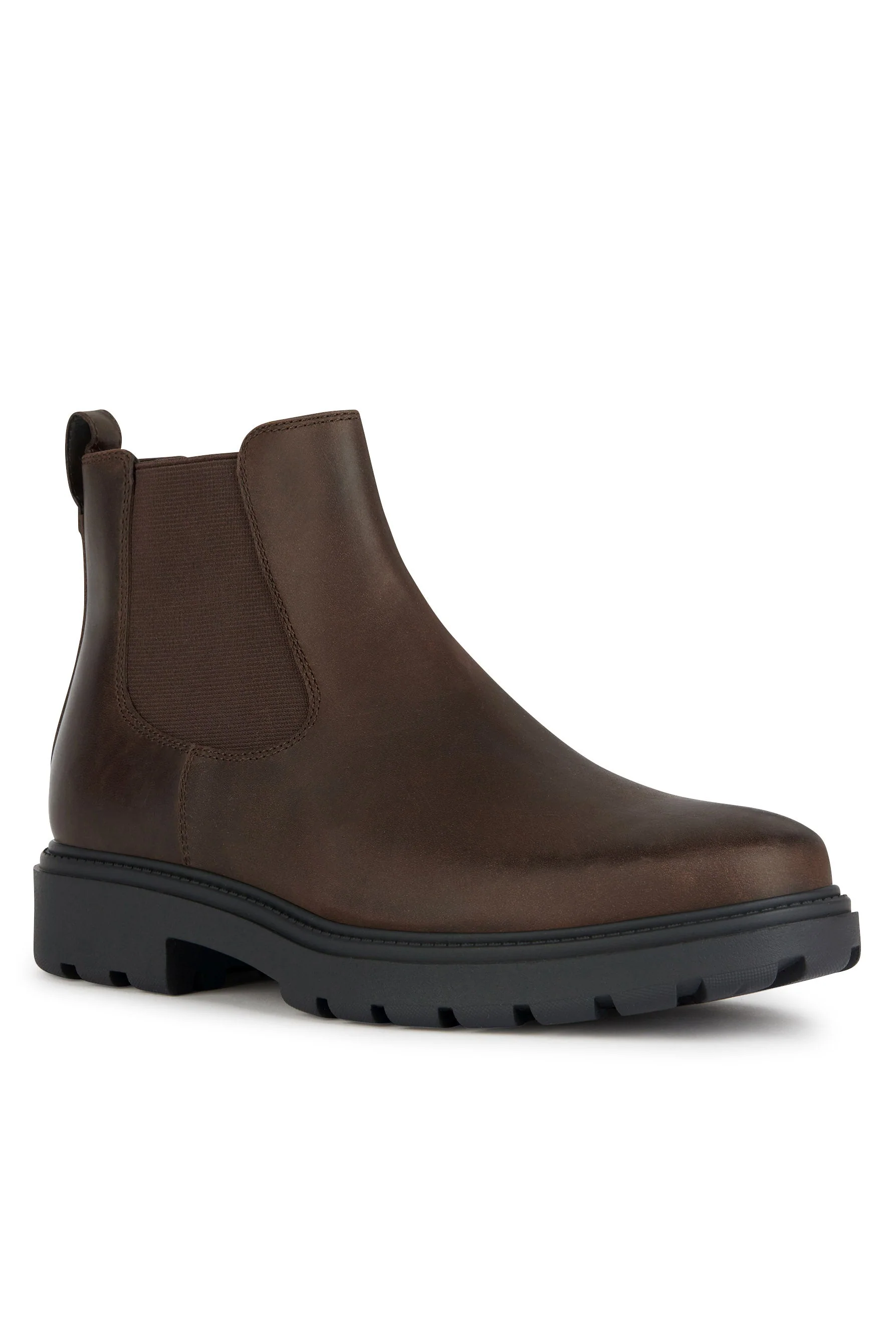 Men's Spherica EC7 Chelsea Leather Ankle Boots - Coffee - Image 2