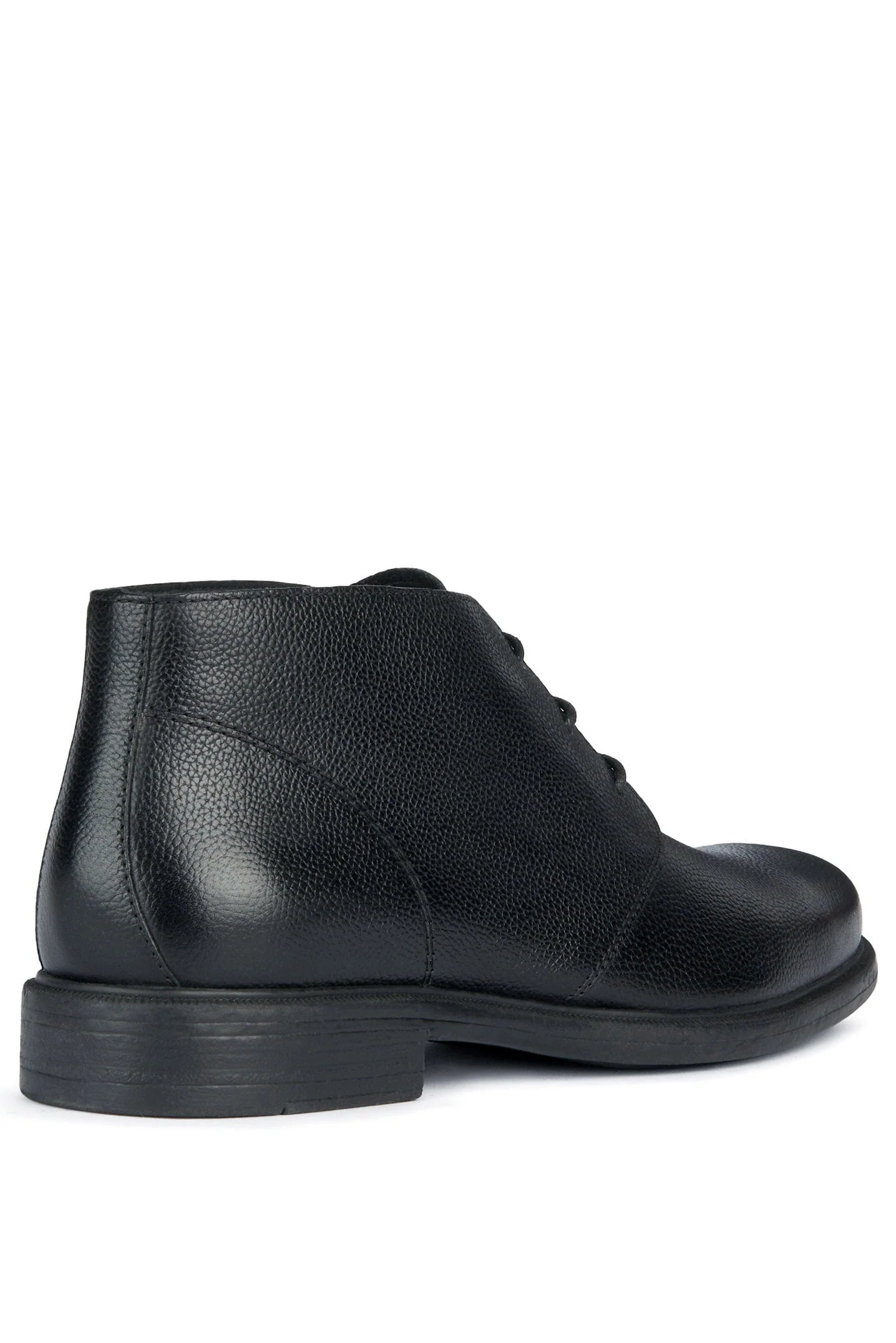 Men's Terence Tumbled Leather Ankle Boots - Black - Image 4