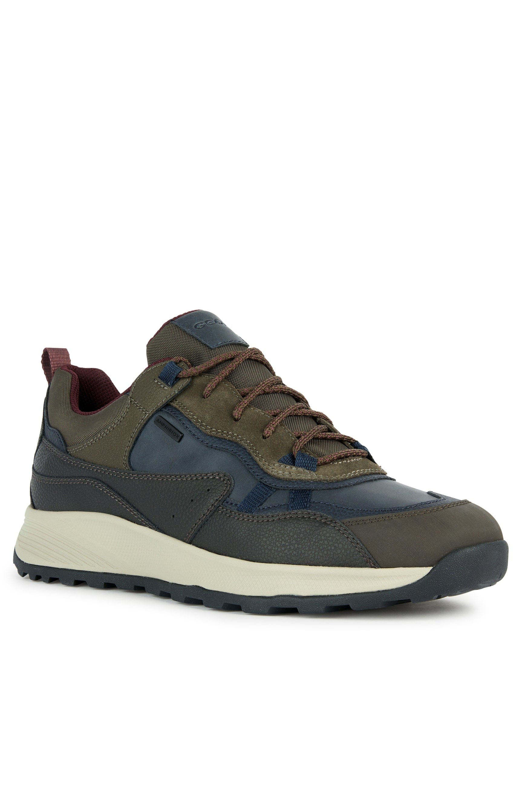 Men's Terrestre Amphibiox Trainers - Navy/Dark Coffee - Image 2