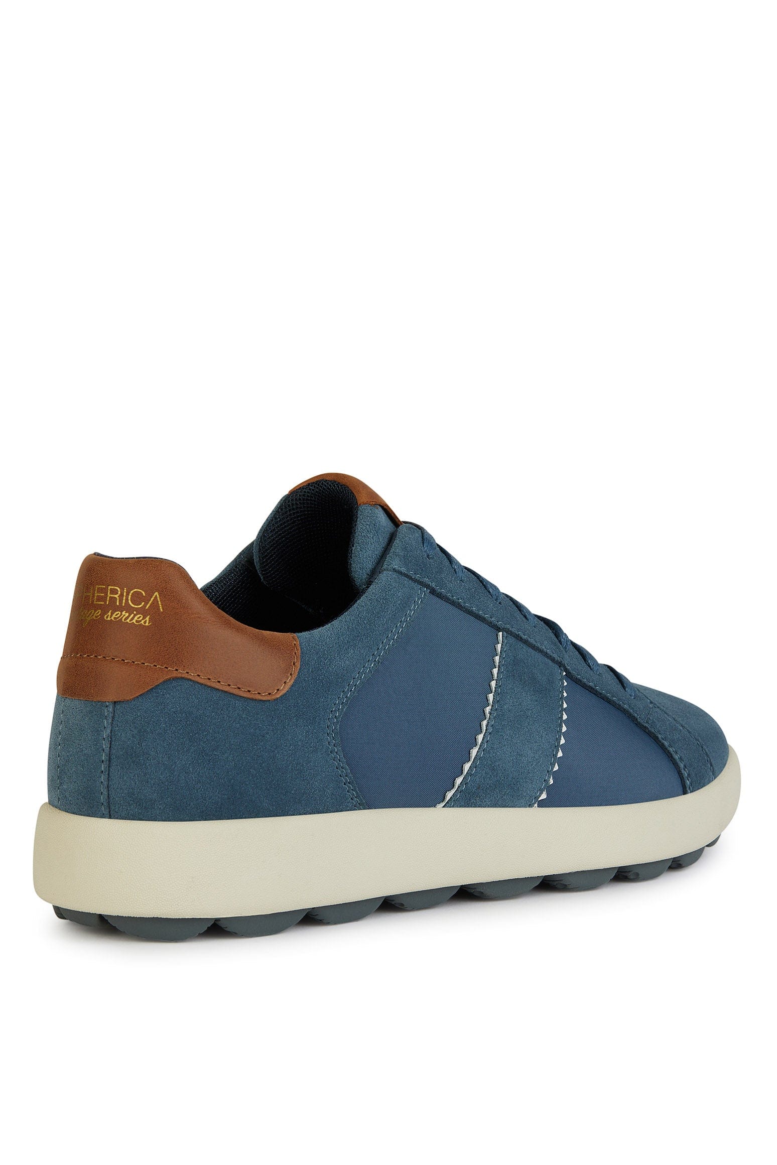 Spherica Ec4 Suede Trainers - Avio - Image 3