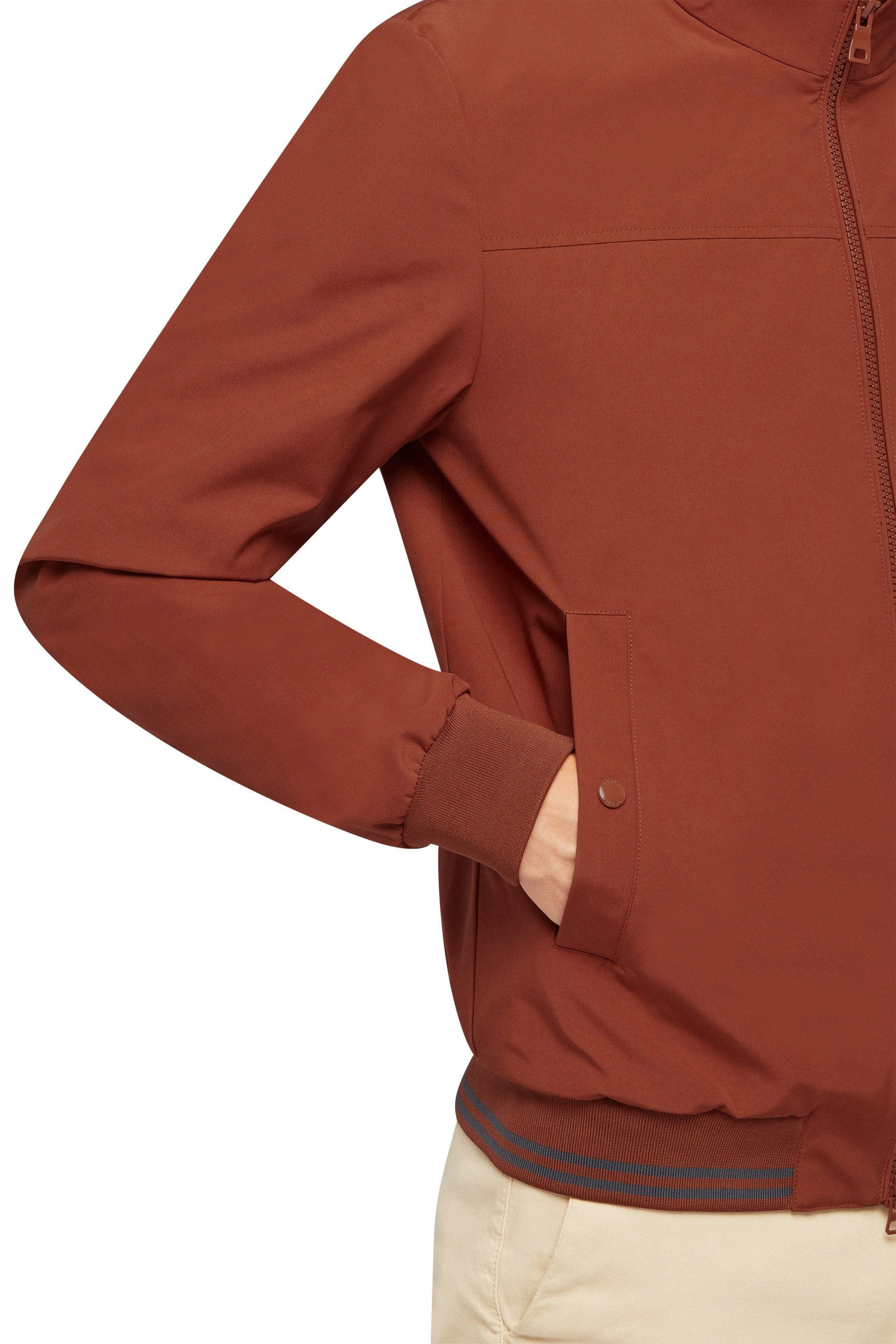 Vincit Bomber Jacket - Mocha Bisque - Image 5
