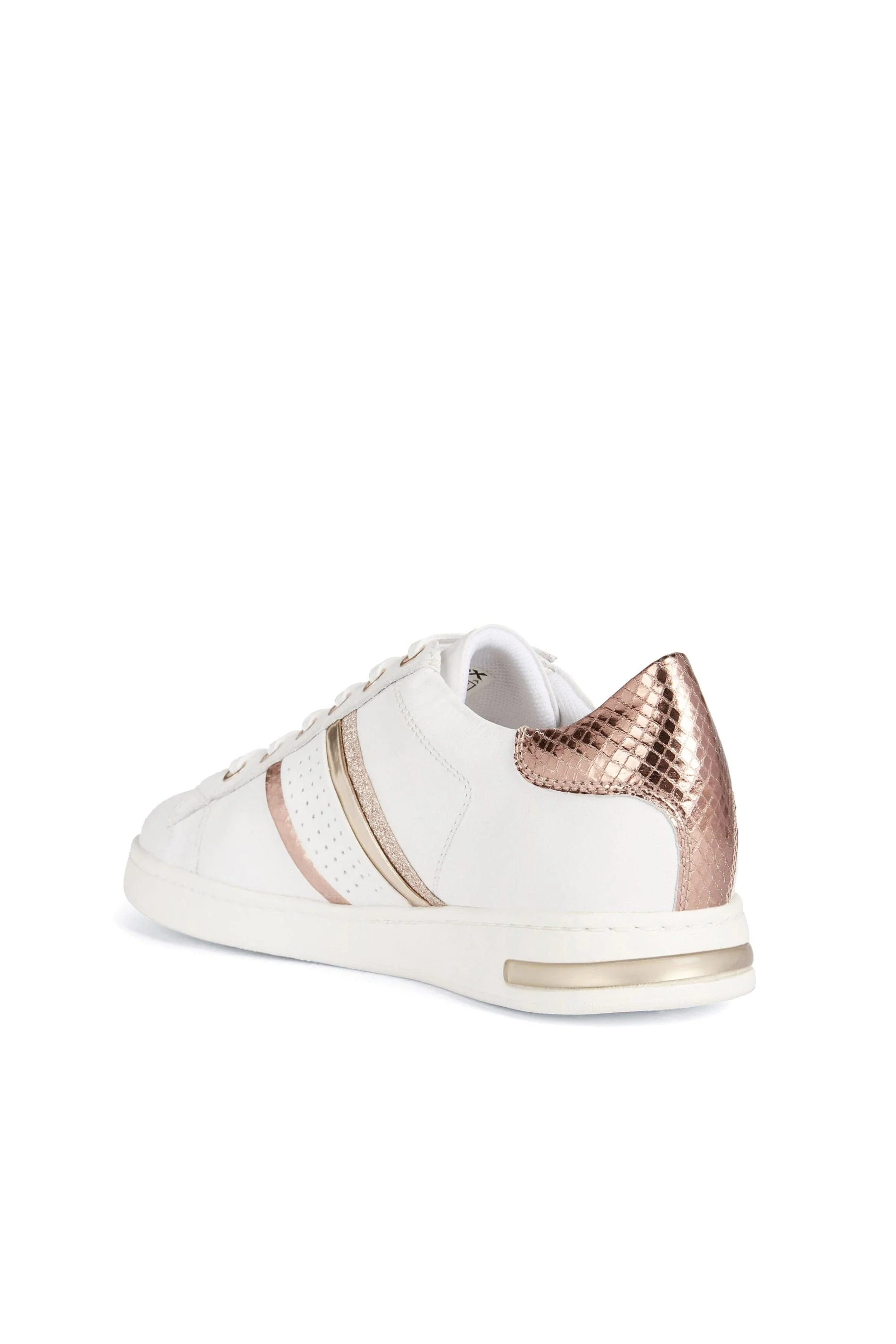 Womens Jaysen Trainers - White/Rose Gold - Image 3