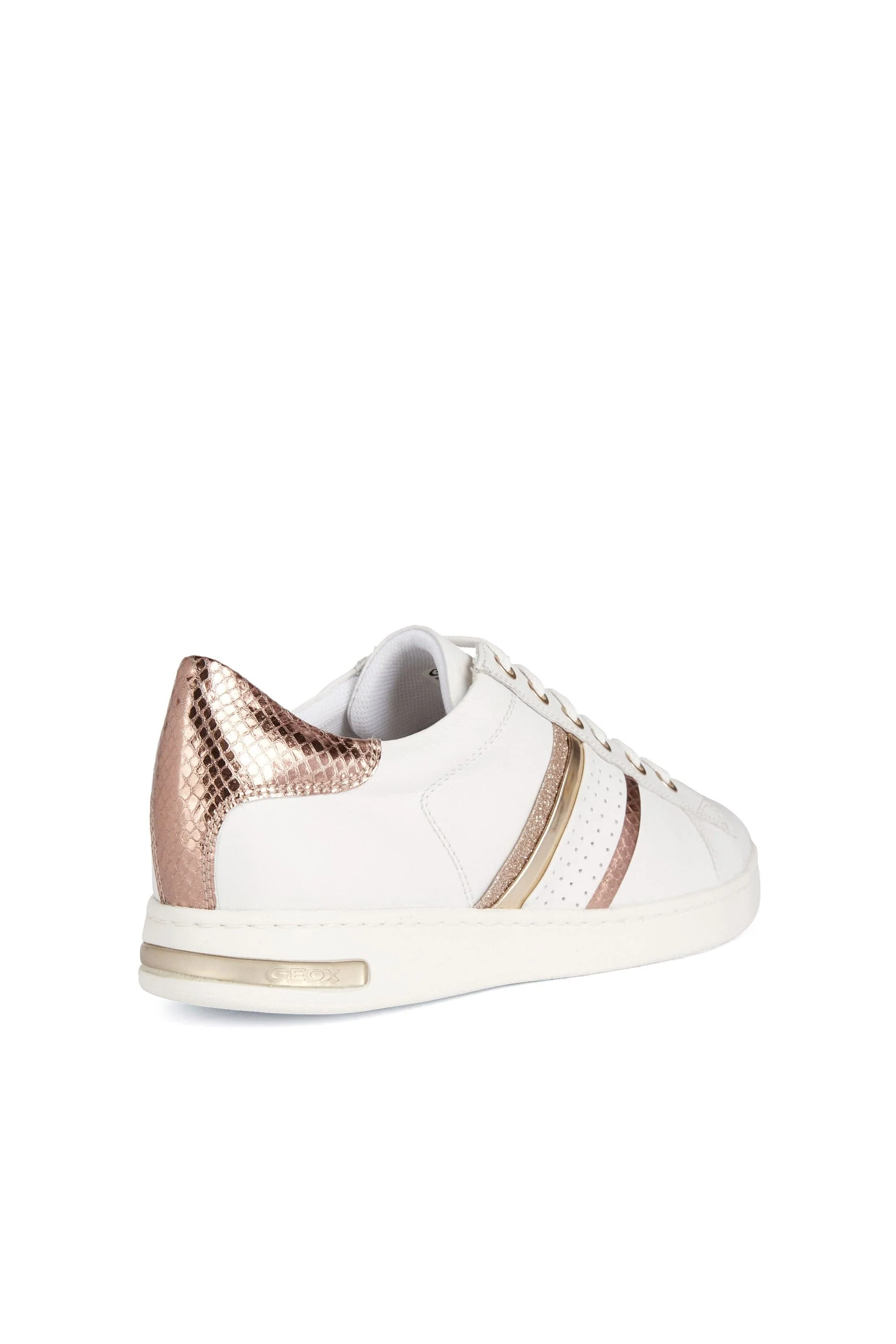 Womens Jaysen Trainers - White/Rose Gold - Image 4