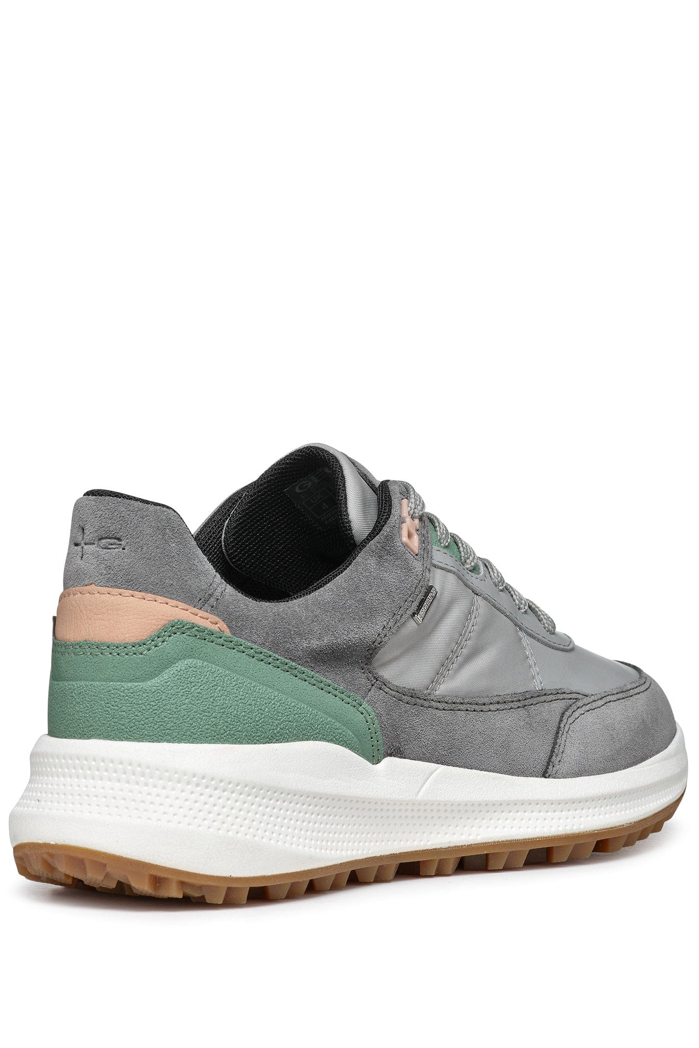 Womens PG1X ABX Suede & Nappa Trainers - Dark Stone/Light Grey - Image 4