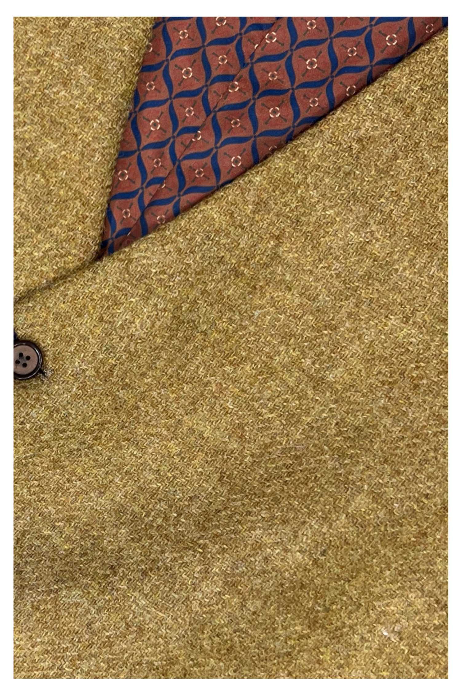 Ross Wool Waistcoat - Corn - Image 2