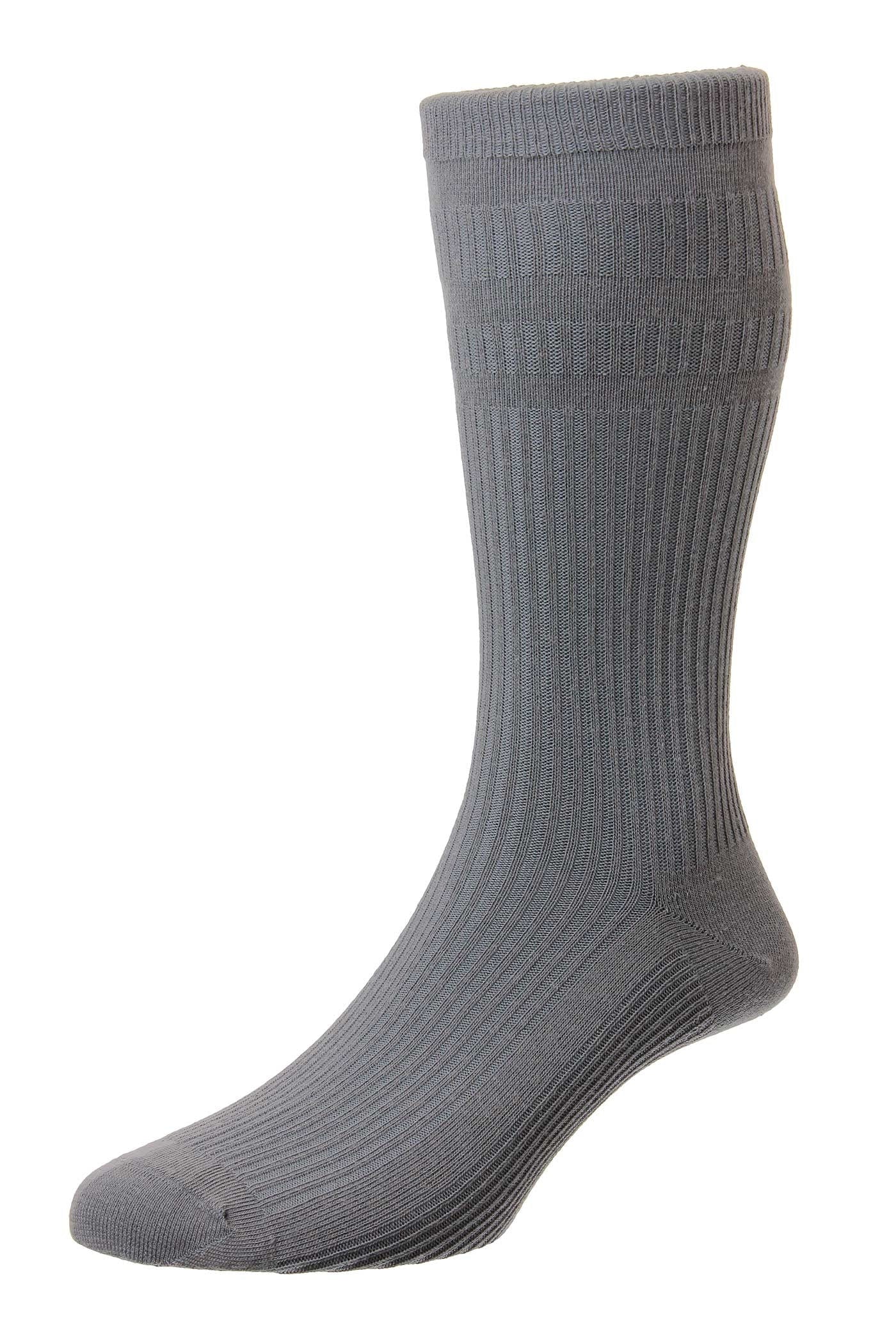 Original Cotton Rich Softop Socks - Mid Grey