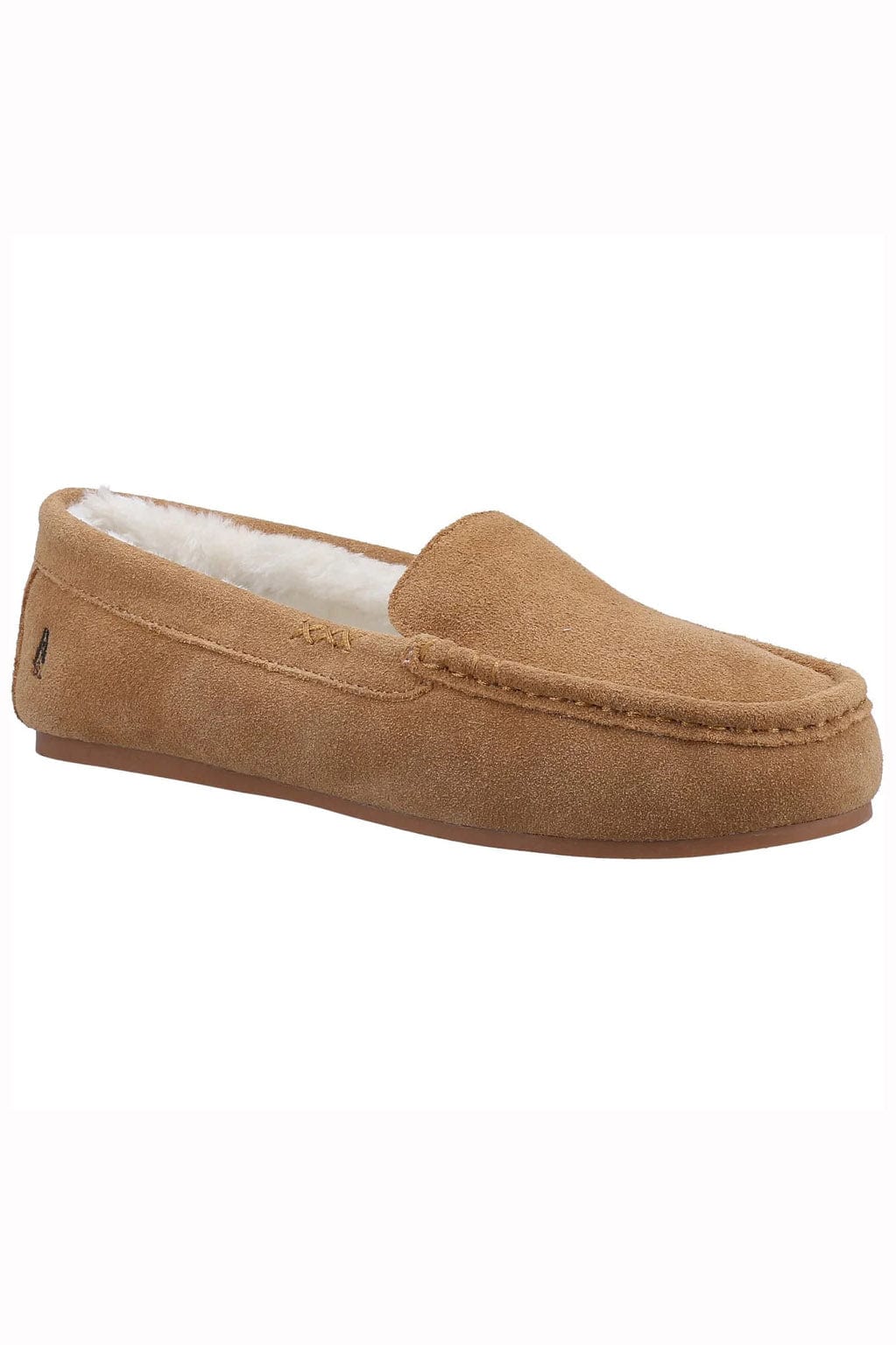 Annie Moccasin Slipper - Tan - Image 3