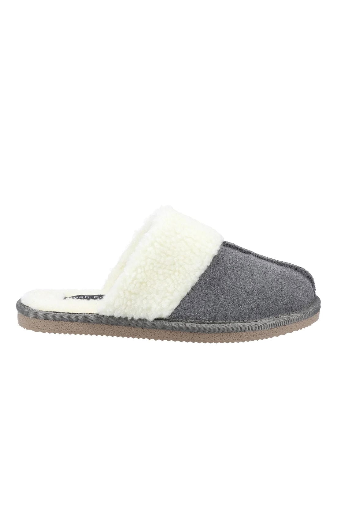 Arianna Mule Slippers - Grey