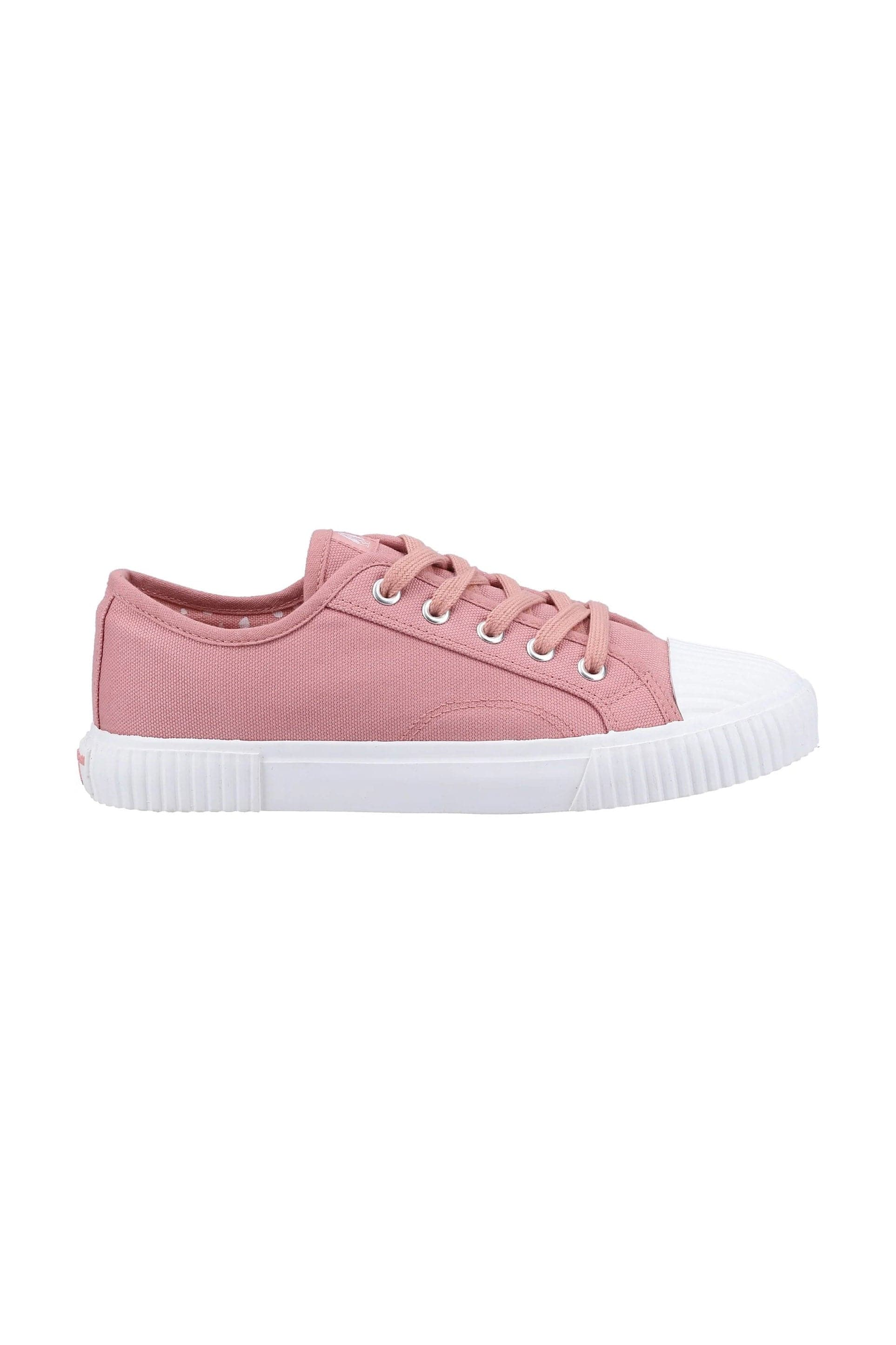 Brooke Canvas Trainers - Pink