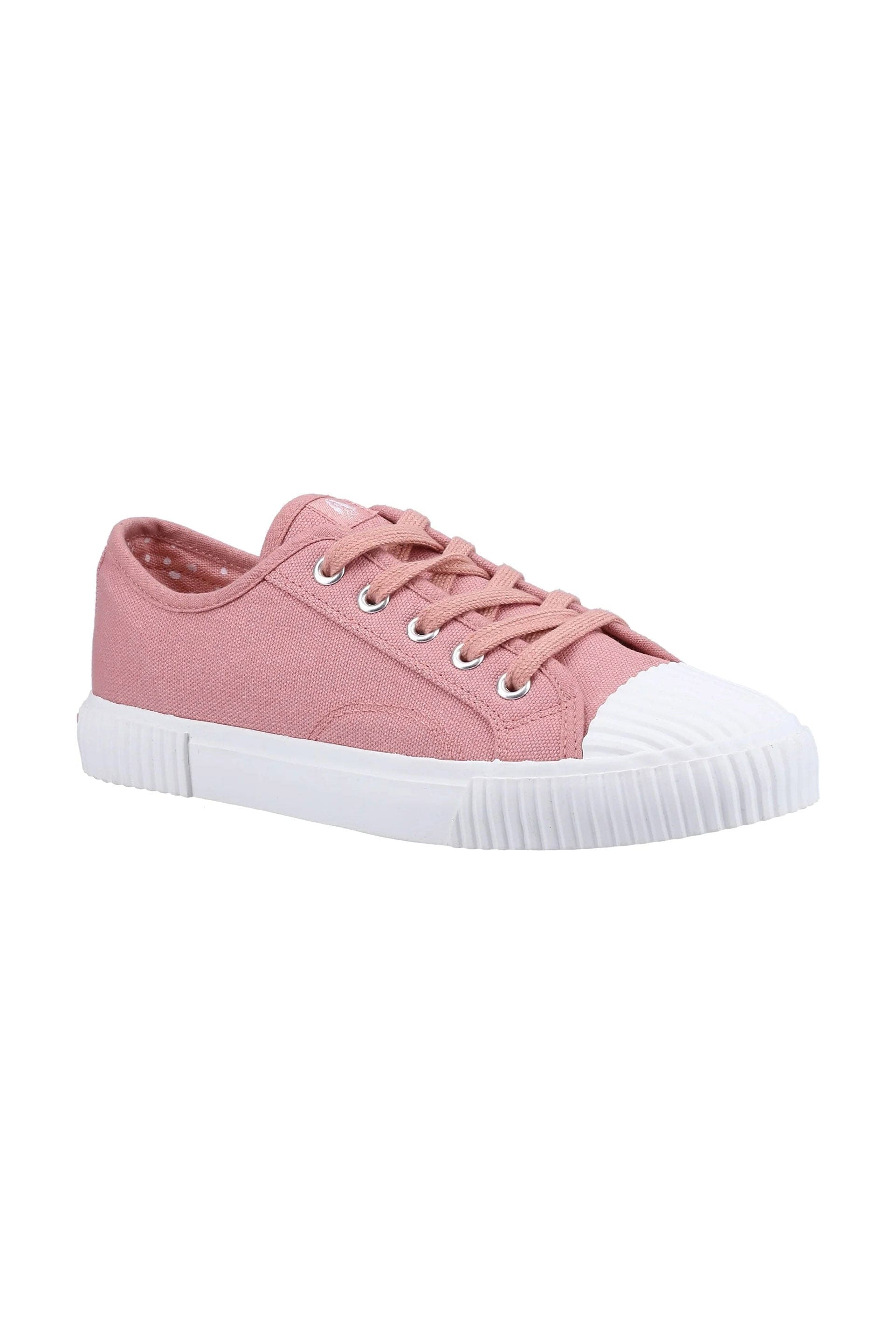 Brooke Canvas Trainers - Pink - Image 2