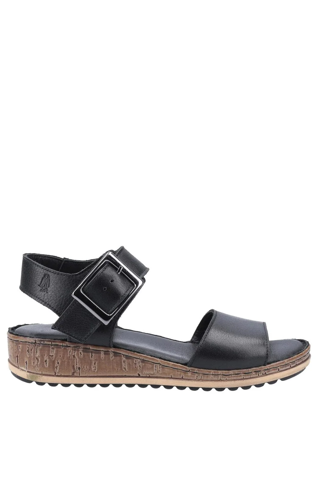 Ellie Leather Sandals - Black