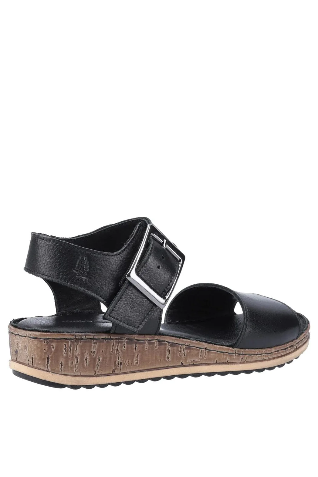 Ellie Leather Sandals - Black - Image 3