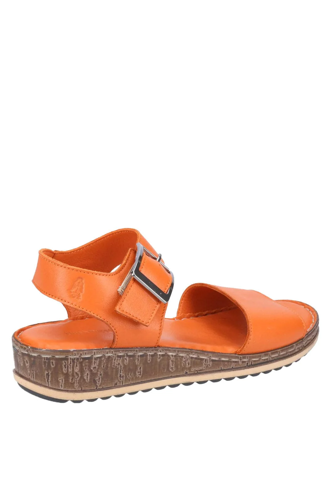 Ellie Leather Sandals - Orange - Image 3