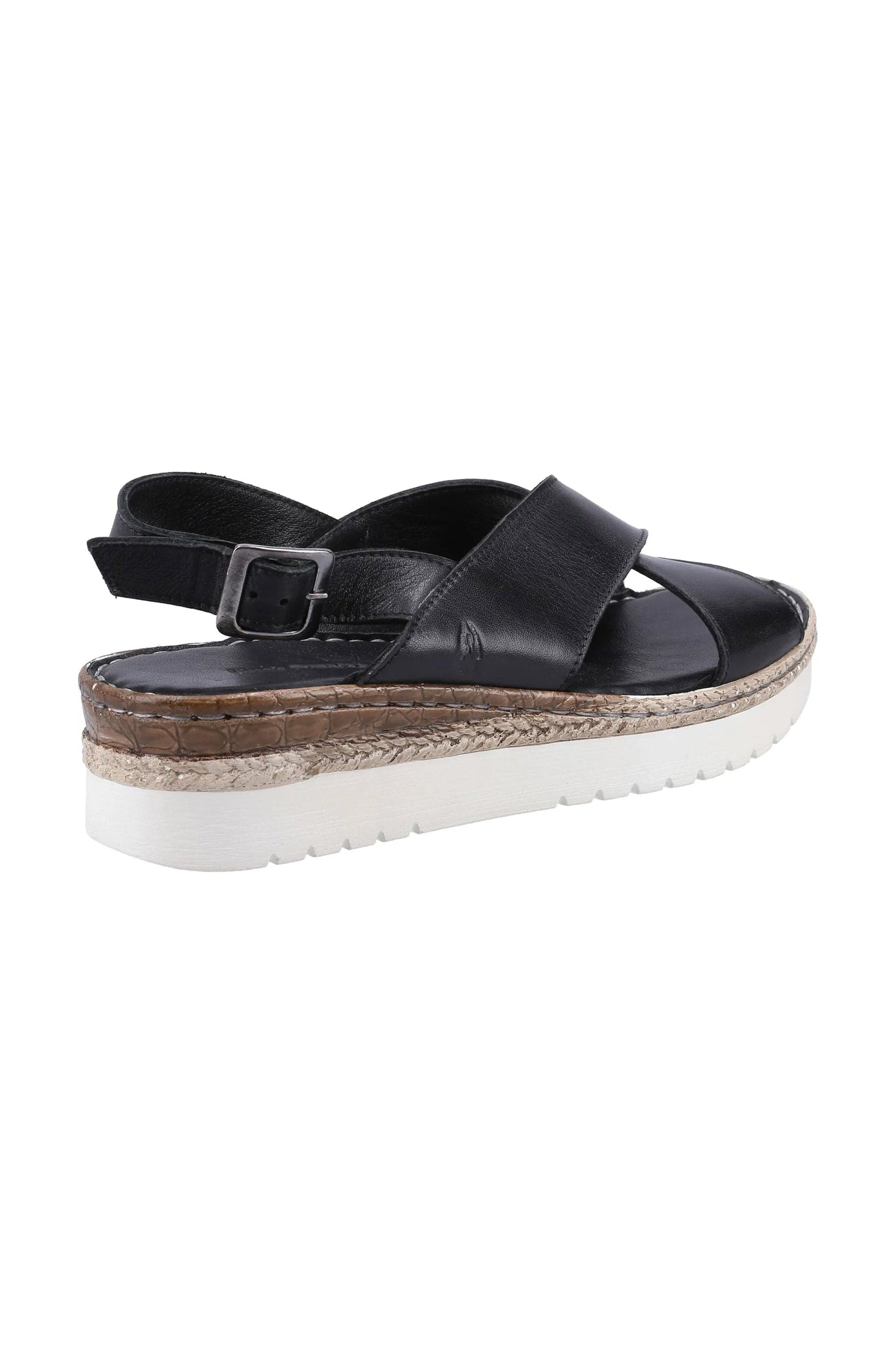 Saphira Crossover Wedges - Black - Image 3