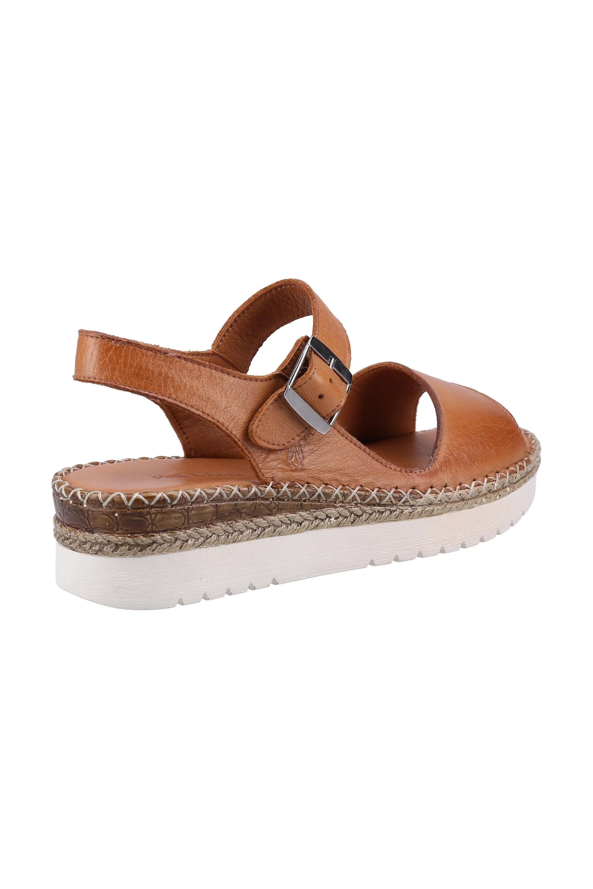 Stacey Leather Sandals - Tan - Image 3