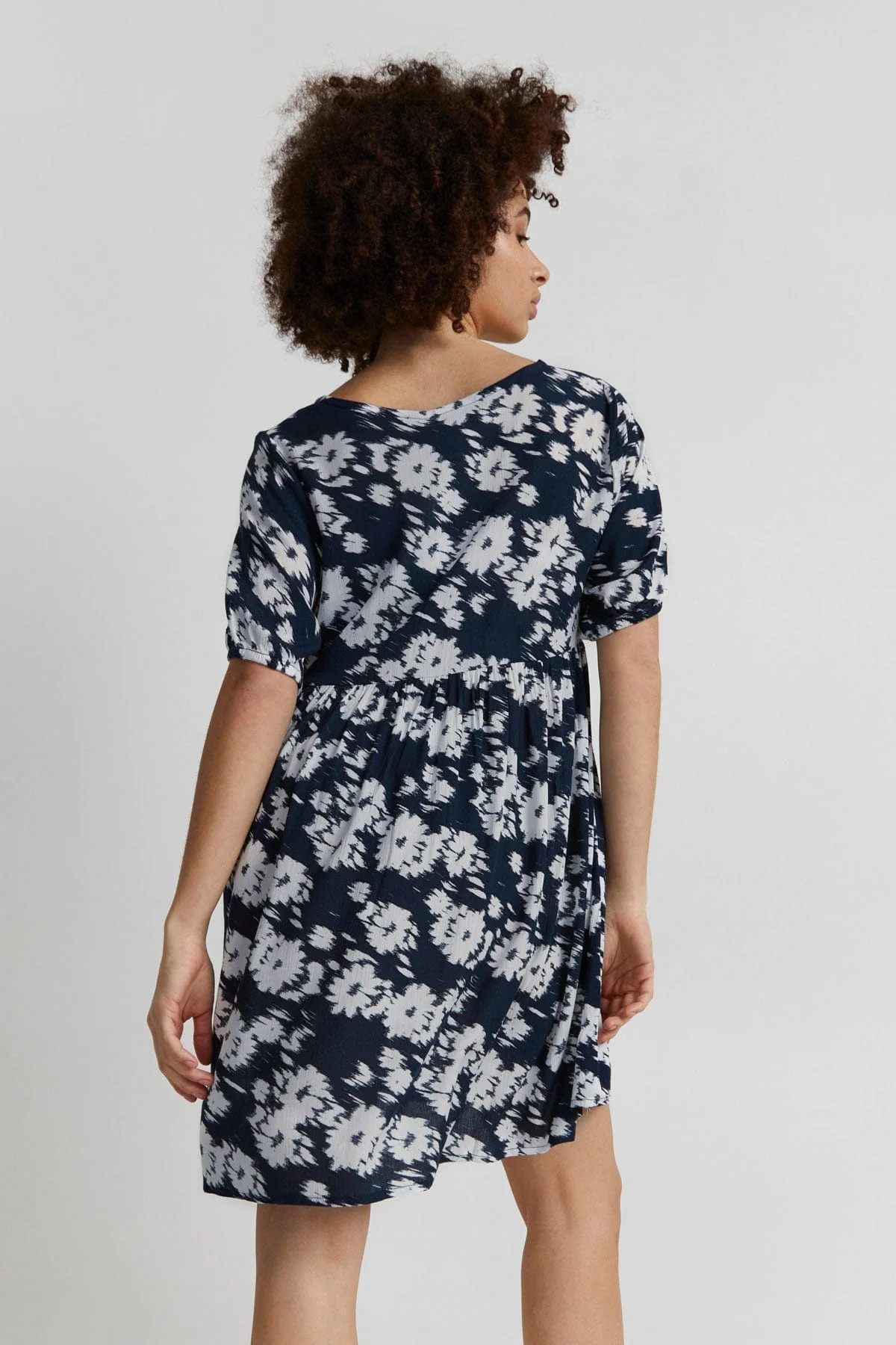 Marrakech Printed Summer Dress - Total Eclipse - Image 6