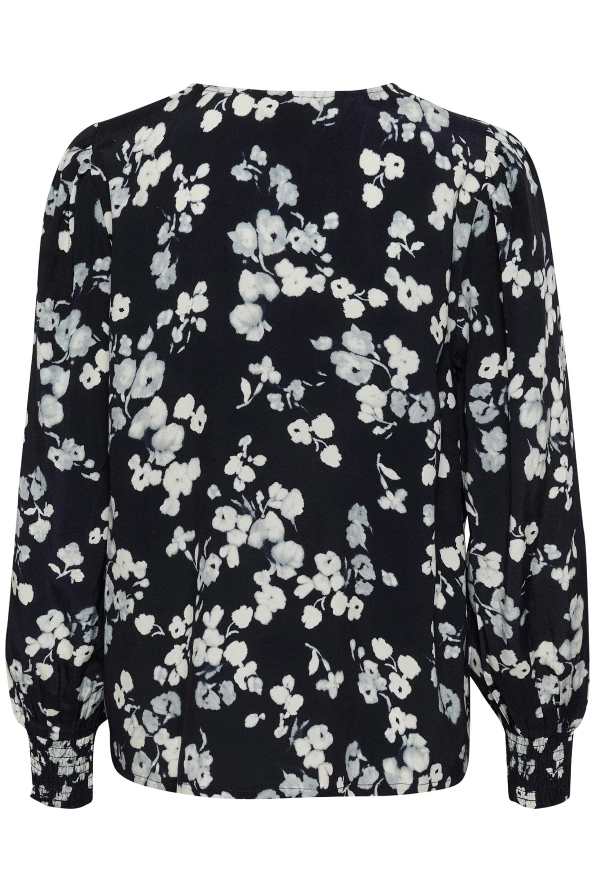 Alice Printed Blouse - Marine Flower - Image 6