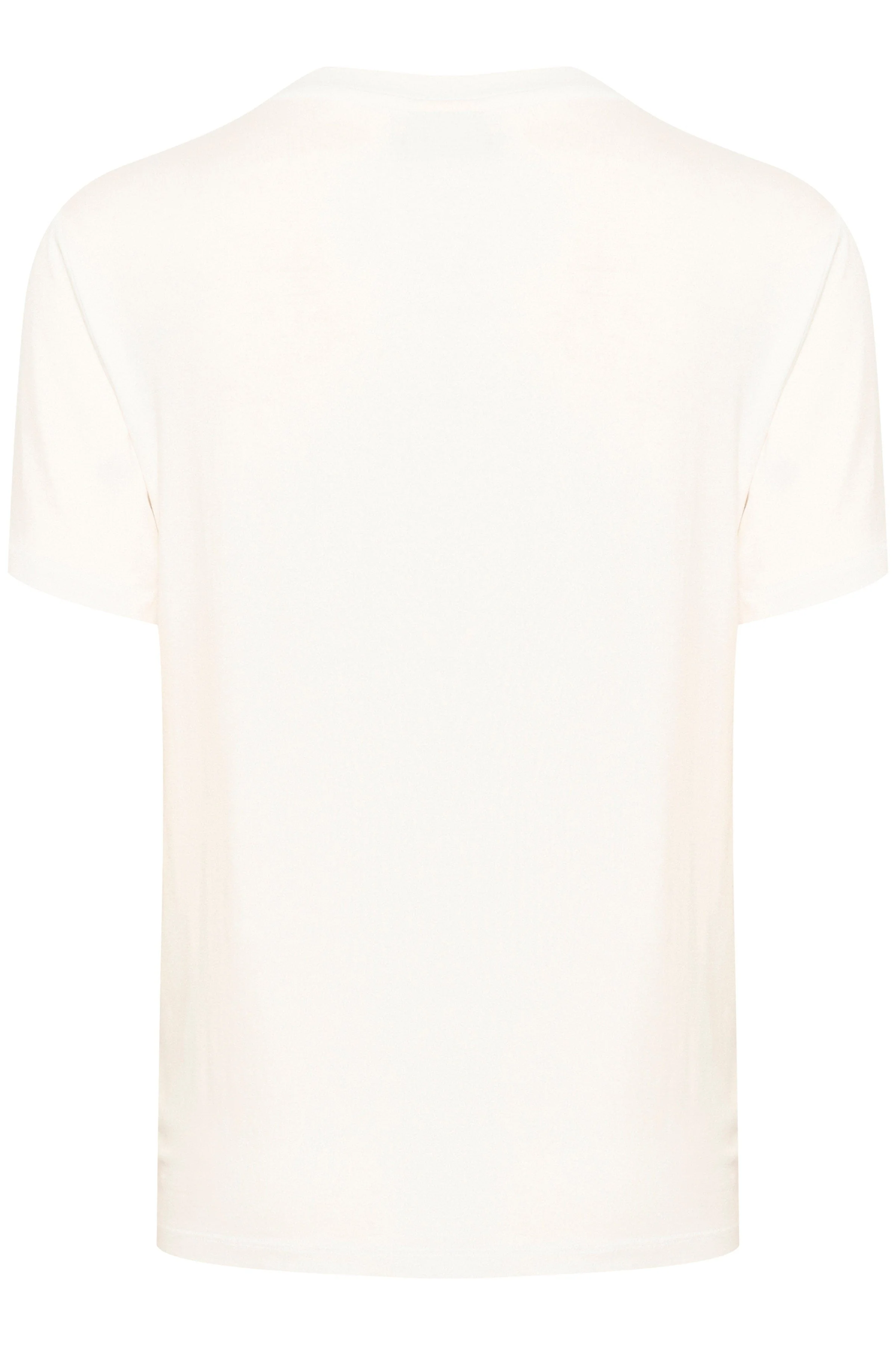Frida V-Neck T-Shirt - Chalk - Image 6
