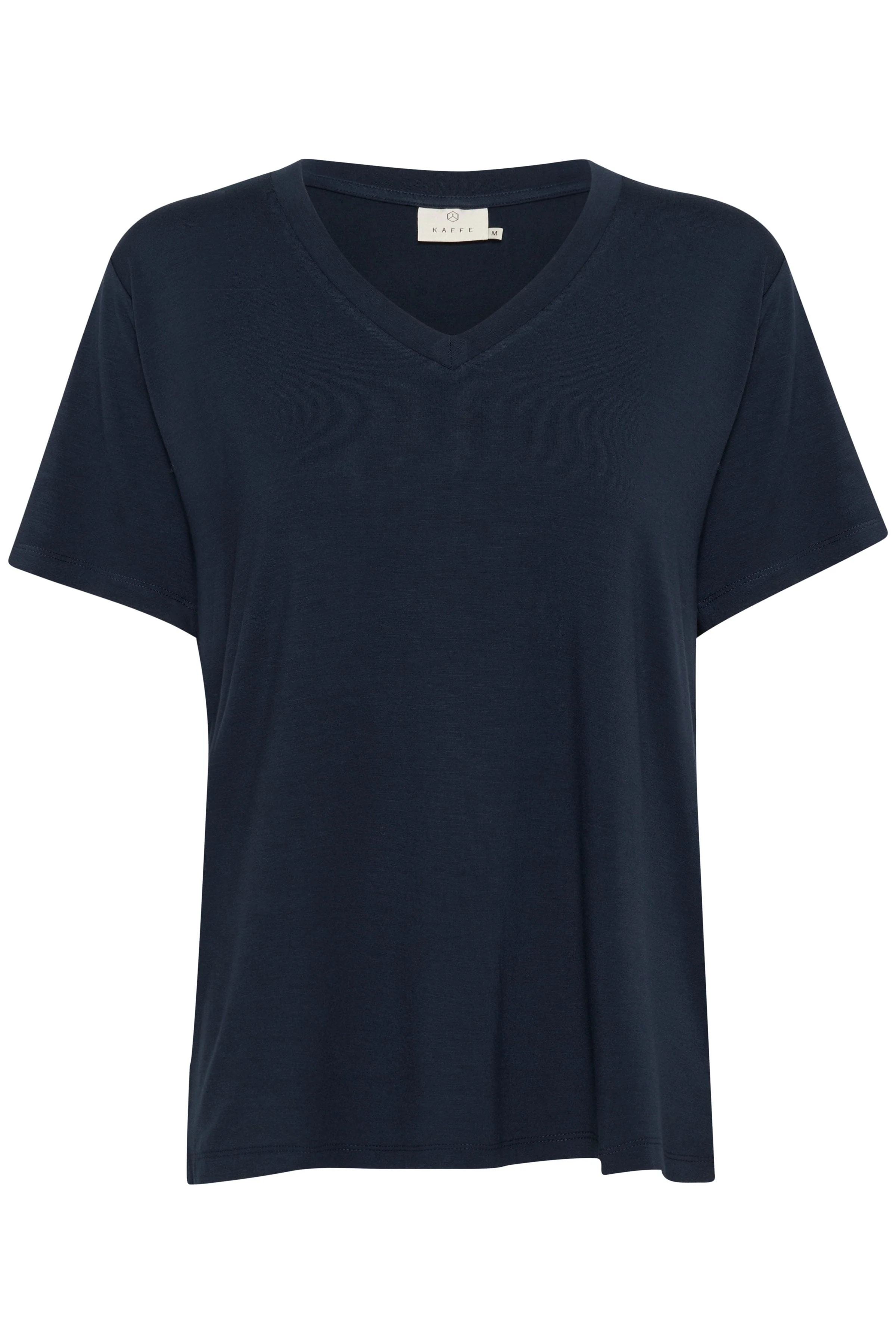 Frida V-Neck T-Shirt - Midnight Marine