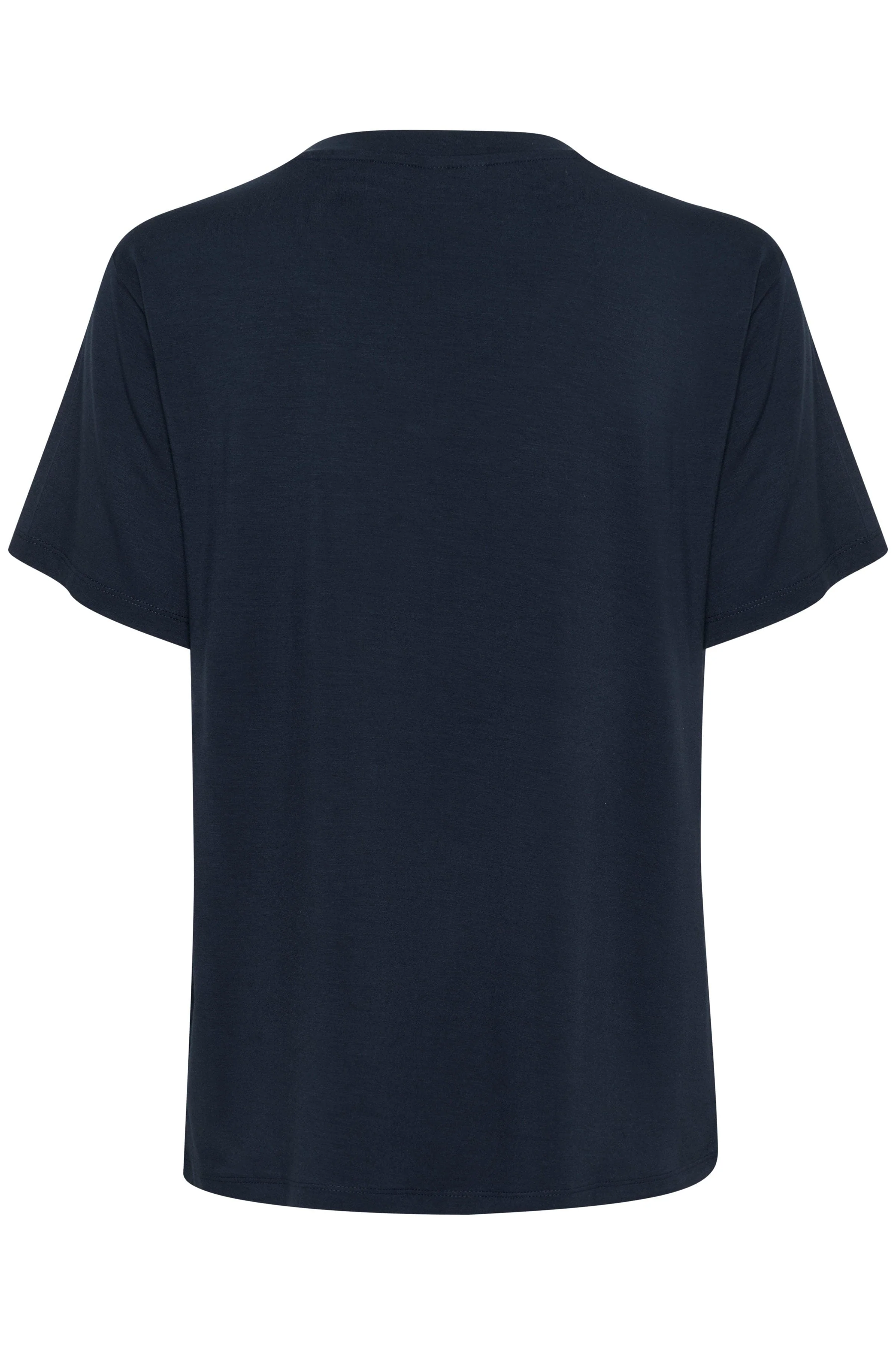 Frida V-Neck T-Shirt - Midnight Marine - Image 6