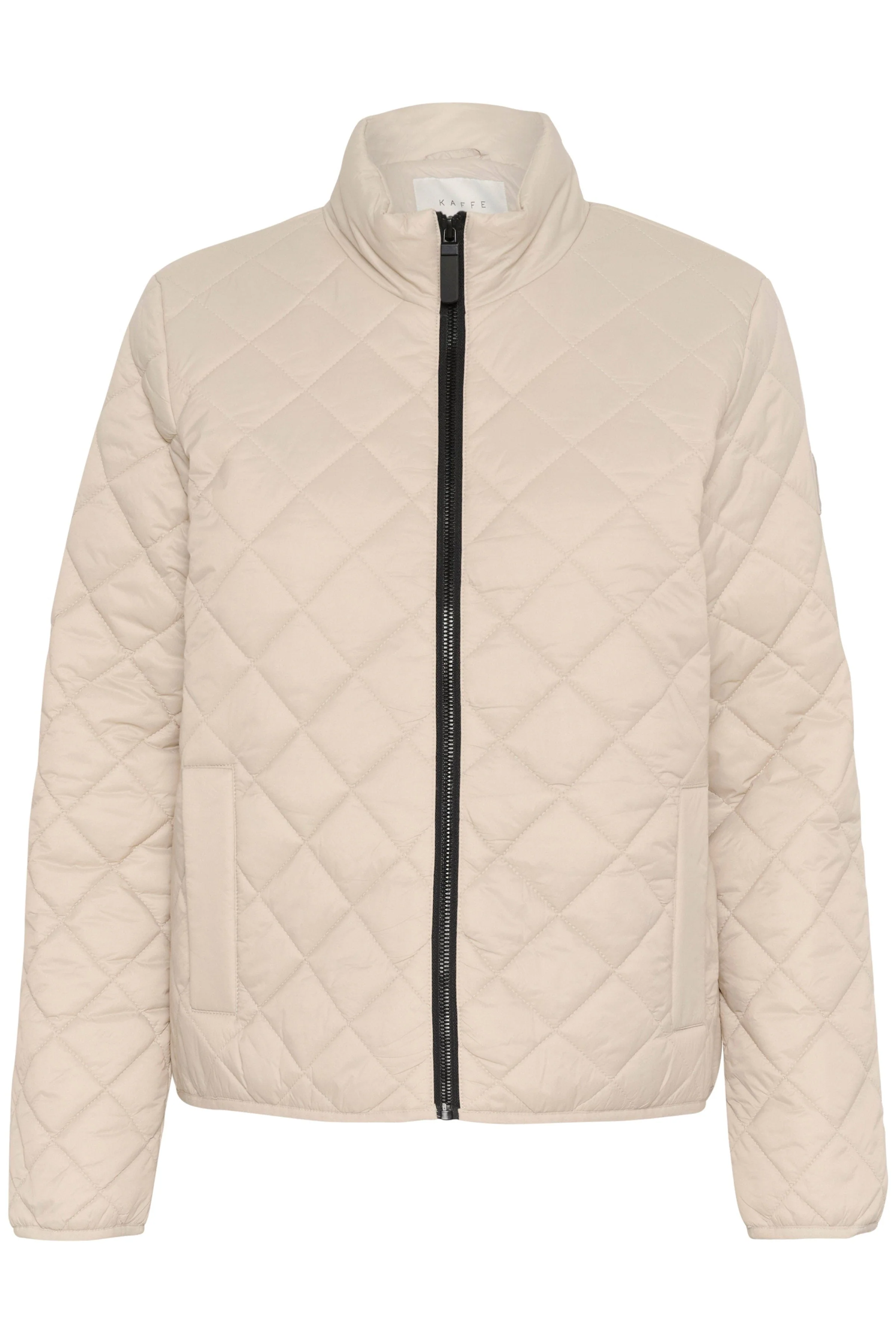 Loreen Short Quilted Jacket - Feather Gray