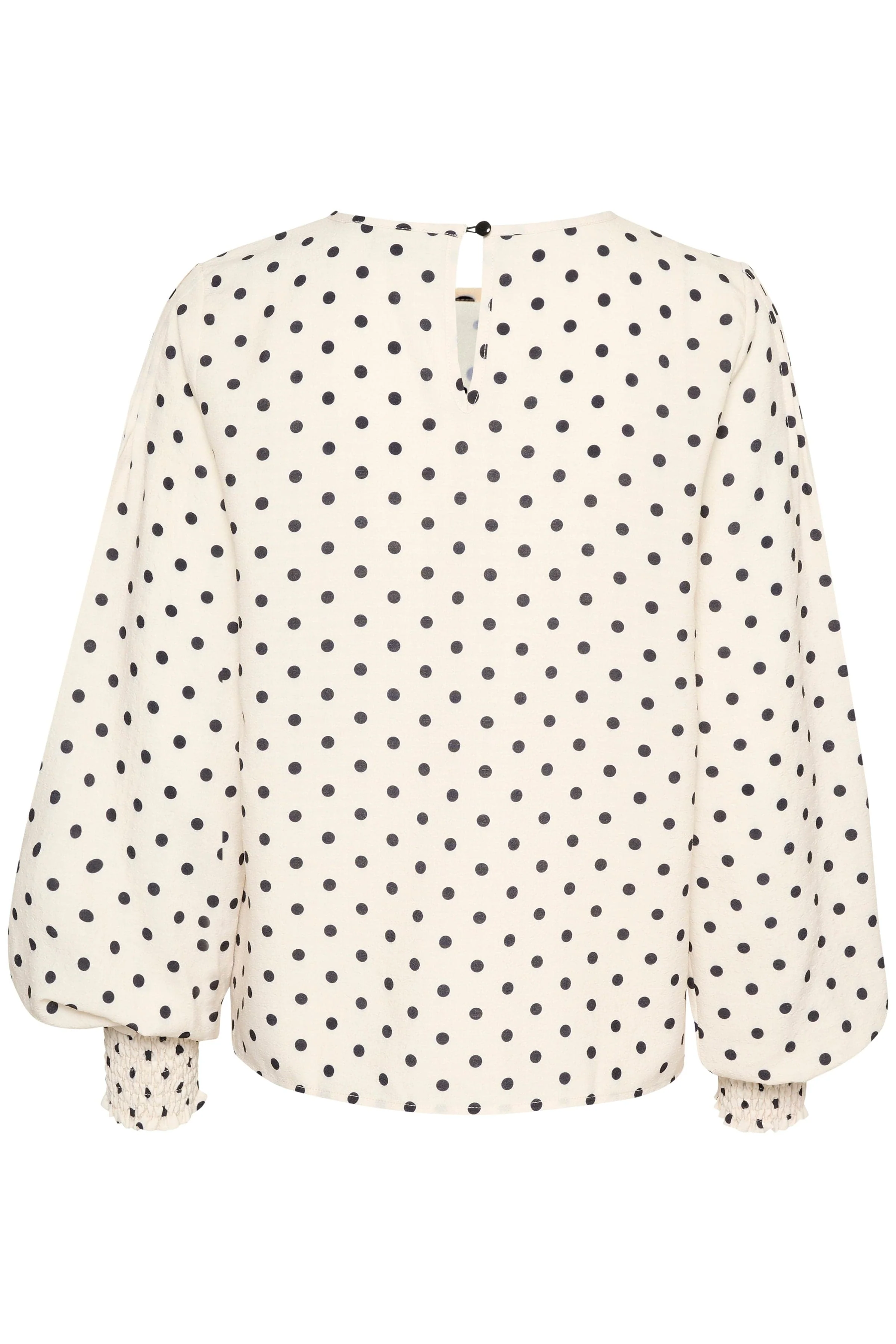 Oscarna Polka Dot Blouse - Chalk/Black Dot - Image 6