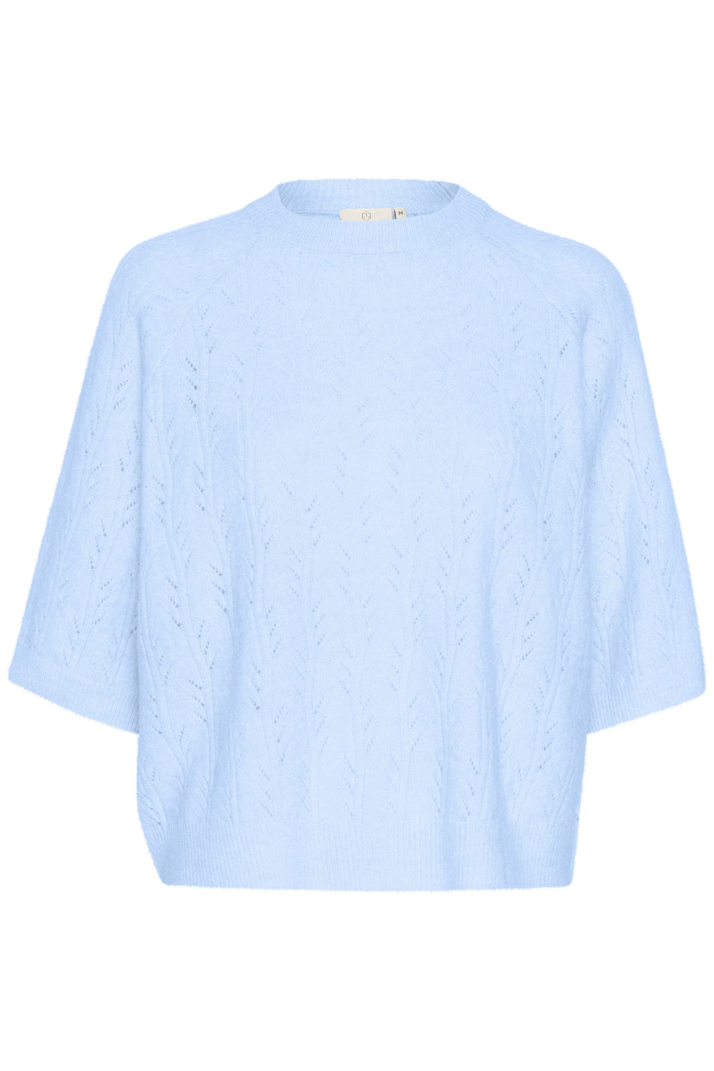 Tella Knitted Half Sleeve Jumper - Windsurfer Melange