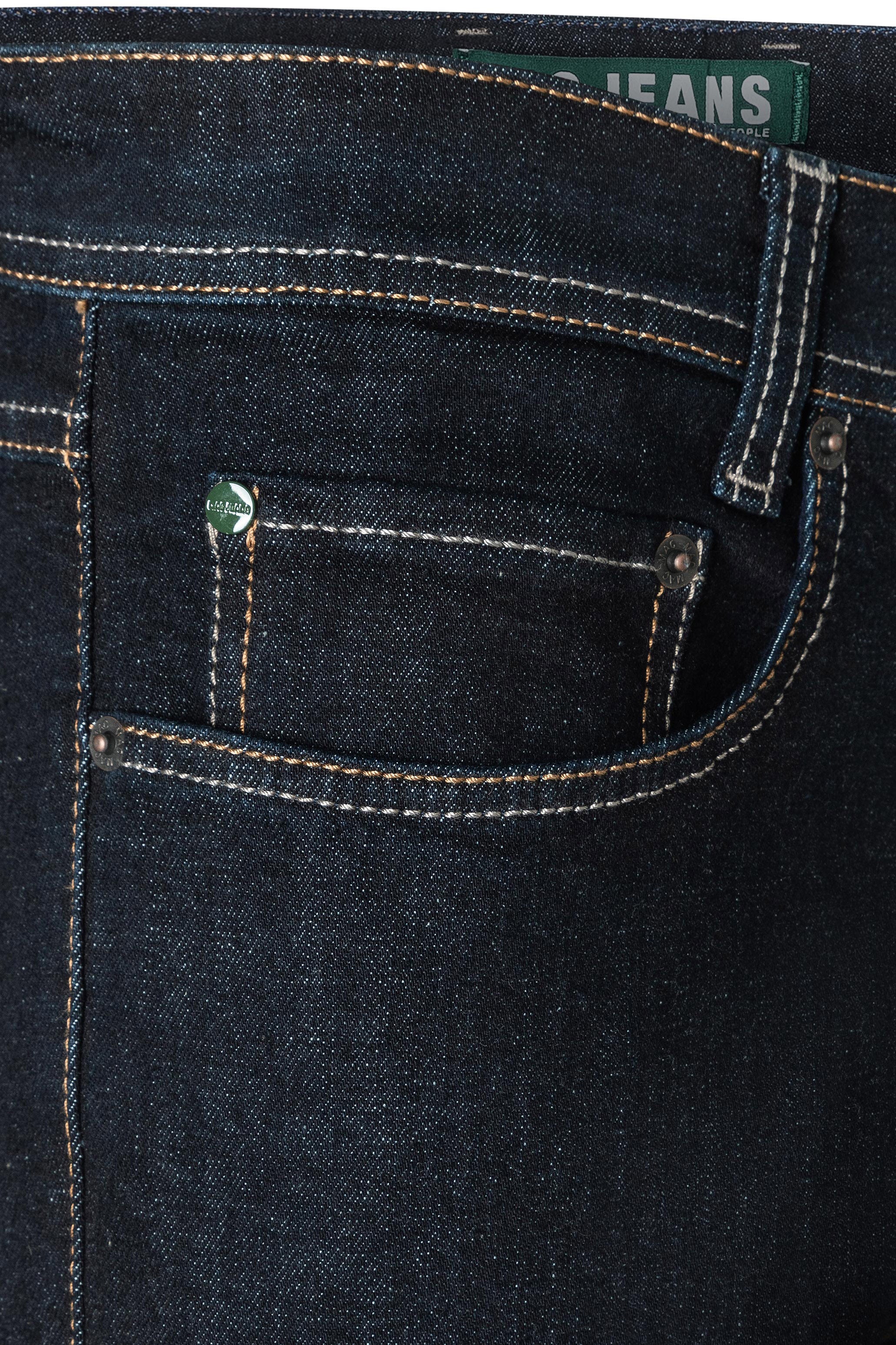Men's Arne Stretch Jeans - Authentic Dark Blue - Image 3