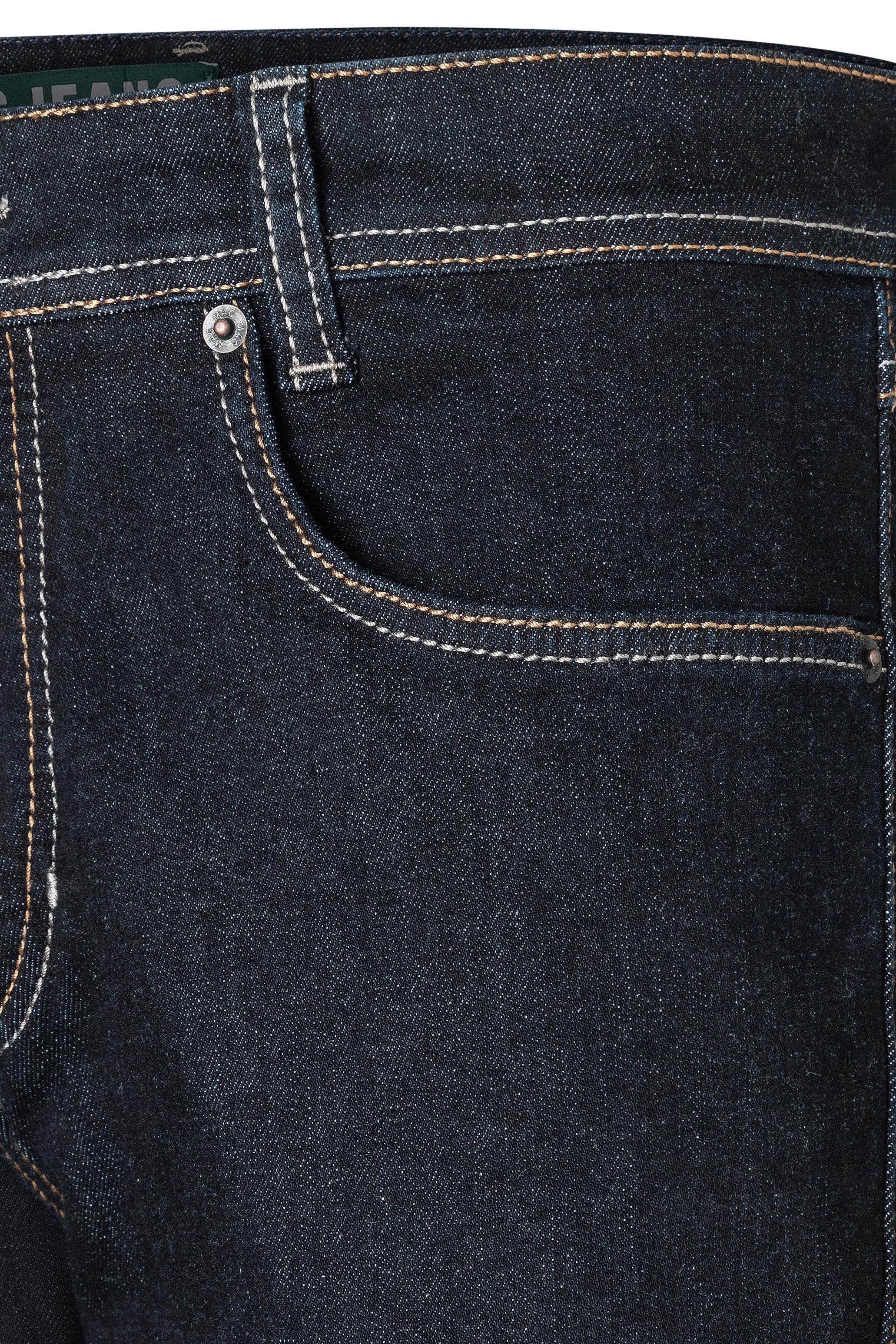 Men's Arne Stretch Jeans - Authentic Dark Blue - Image 5
