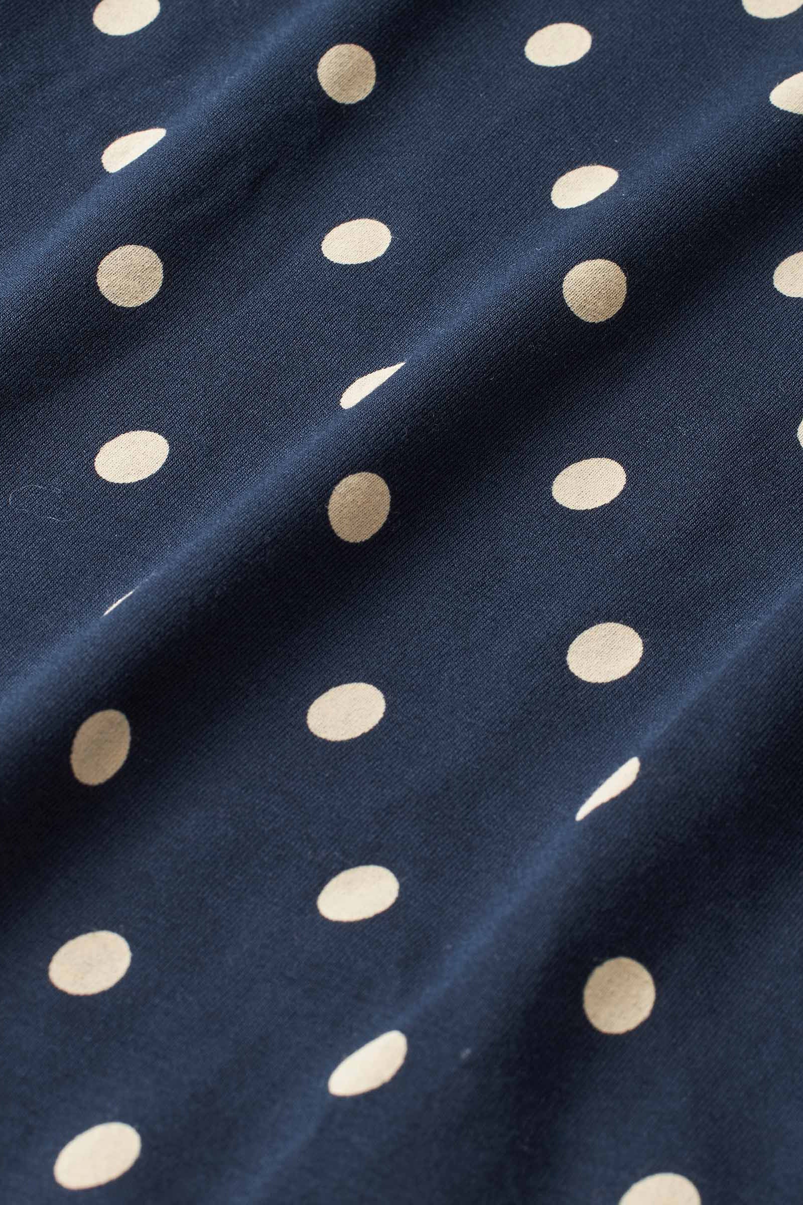 Bavessa Polka-Dot Top - Navy Blazer - Image 5