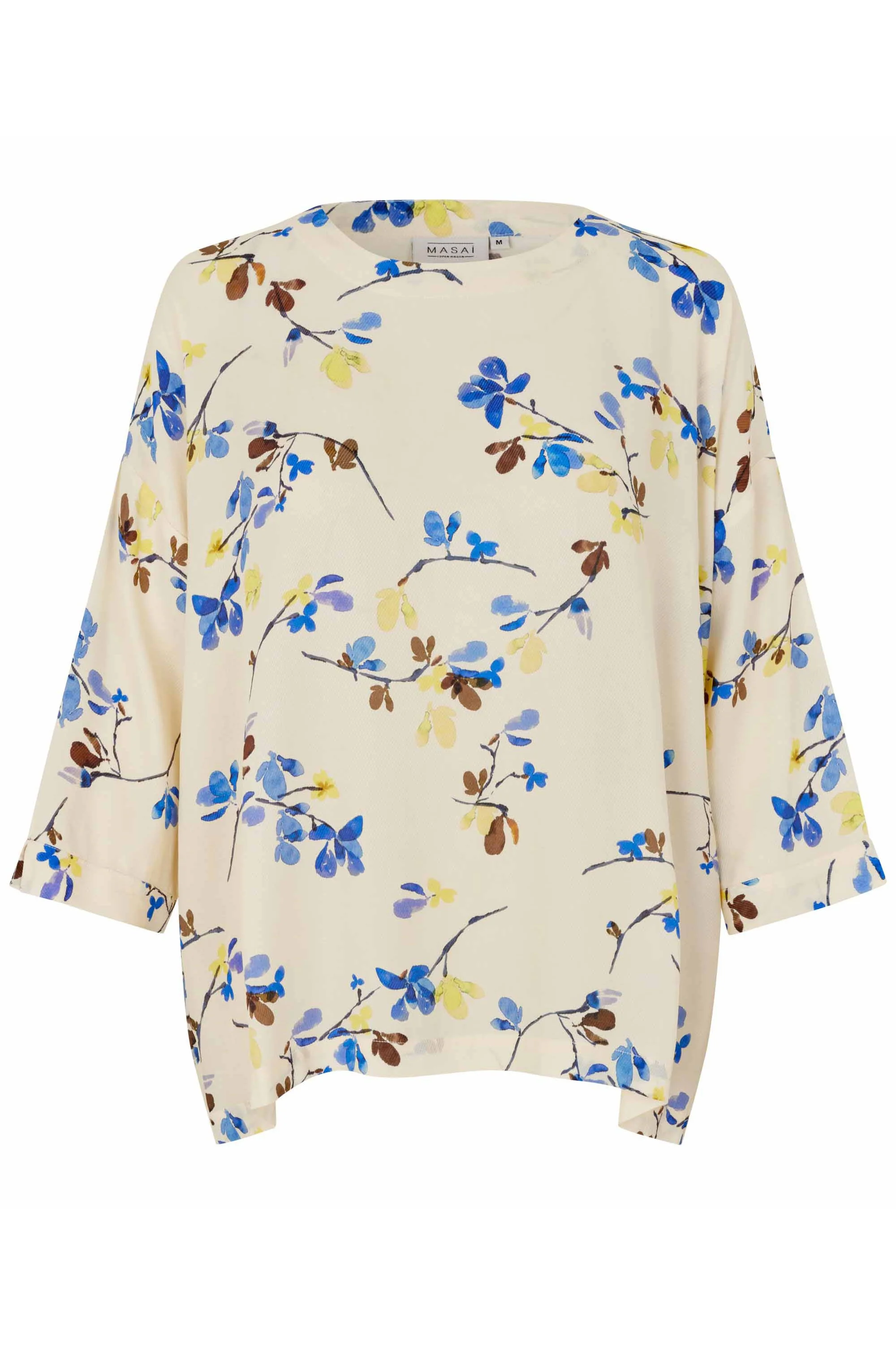 Becca 3/4 Sleeve Top - Fog