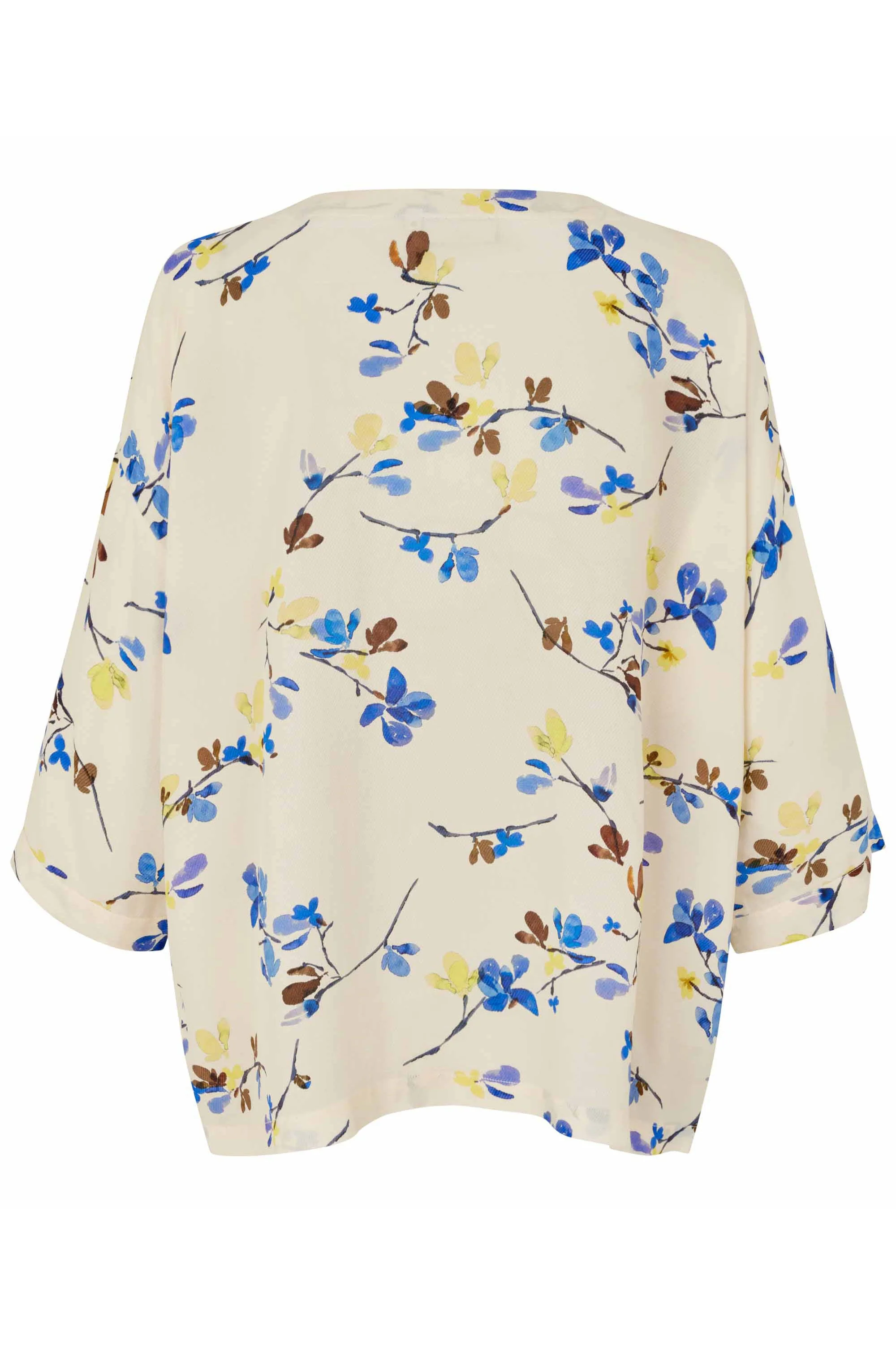 Becca 3/4 Sleeve Top - Fog - Image 3