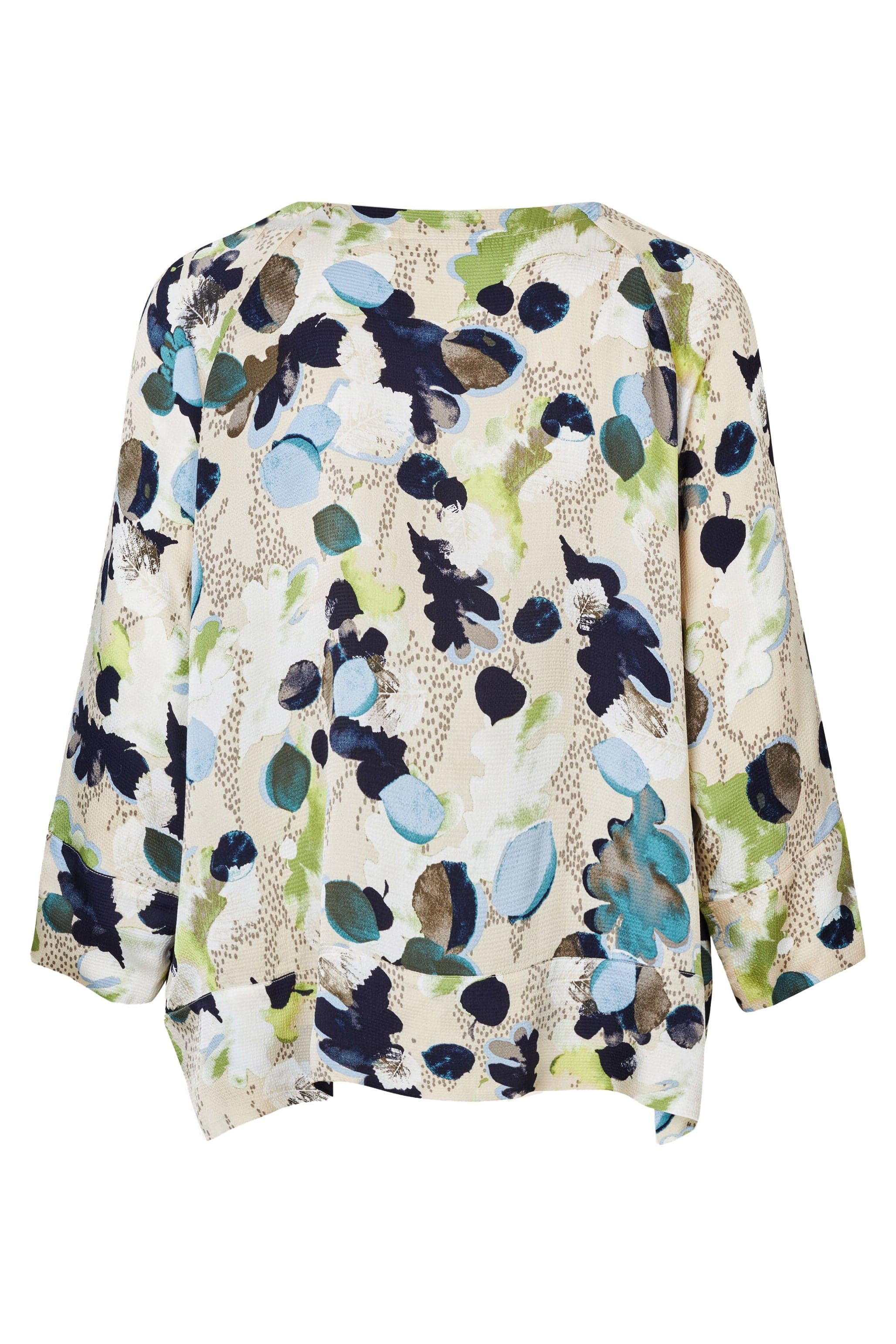 Benika Printed Top - Fog - Image 7