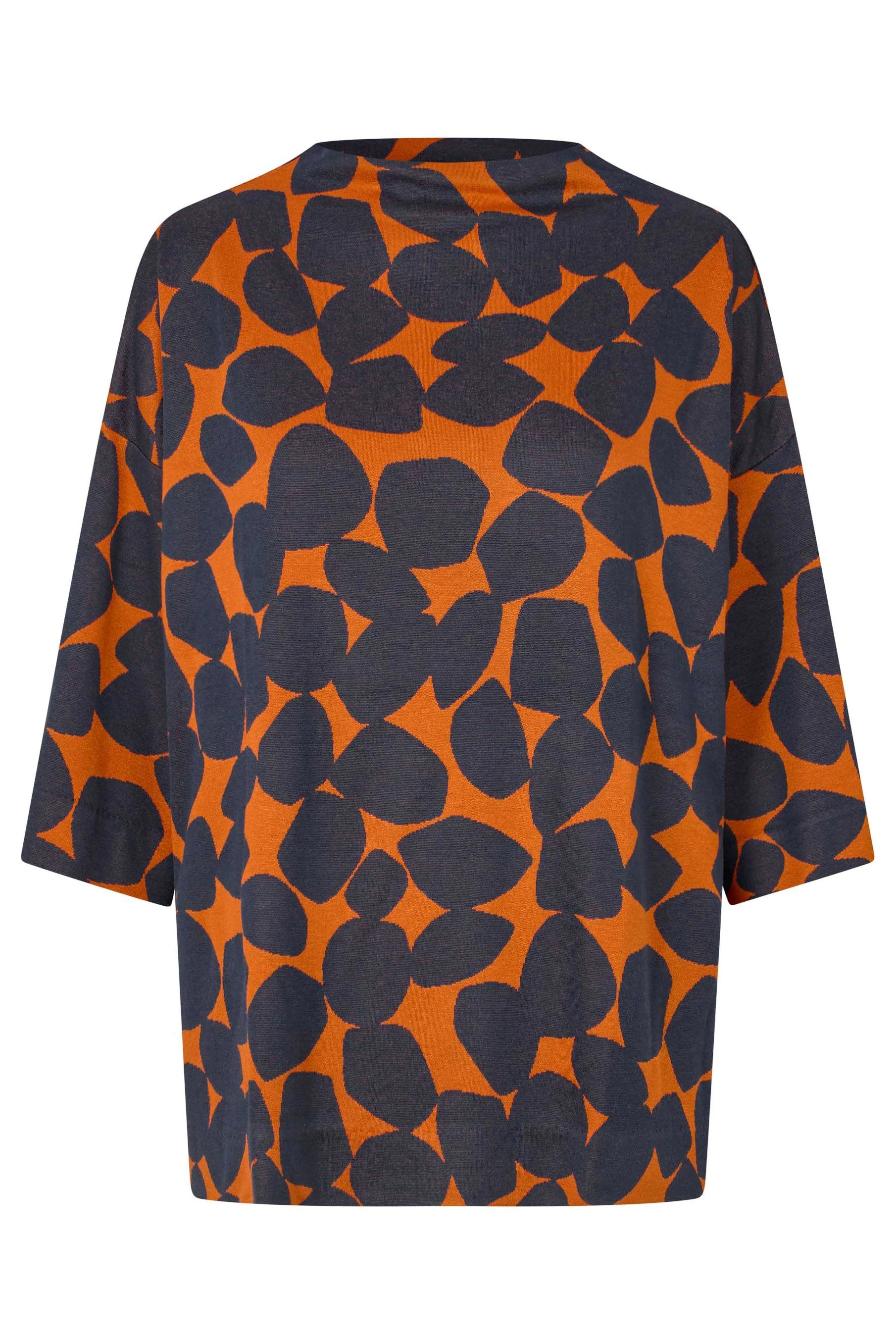 Dovira Jersey Top - Autumnal