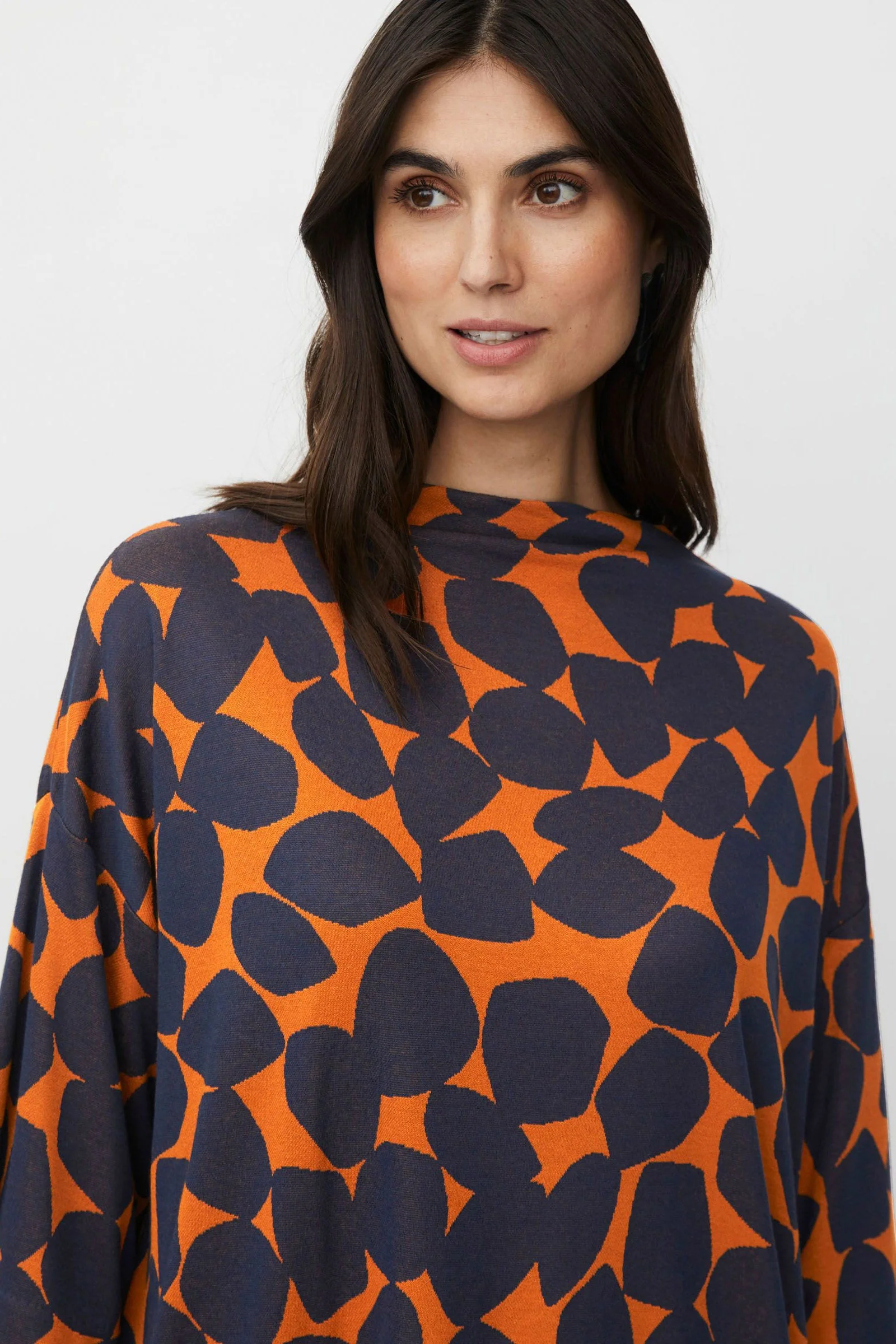 Dovira Jersey Top - Autumnal - Image 4