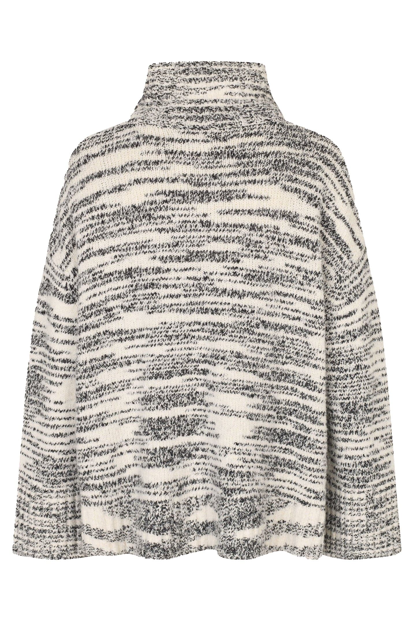 Fuchsia Melange Knitted Jumper - Black - Image 7