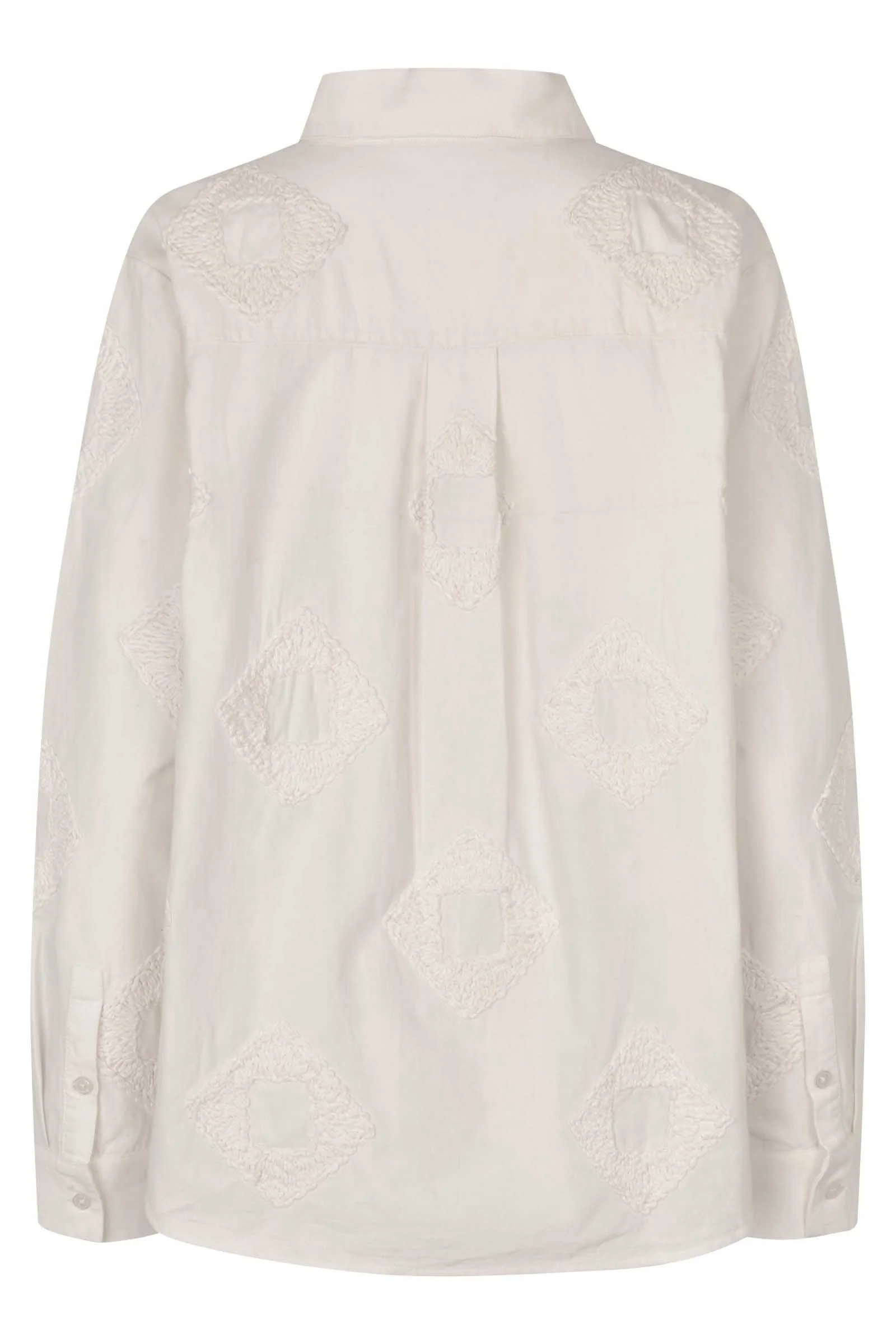 Inanne Embroidered Shirt - Jet Stream - Image 2