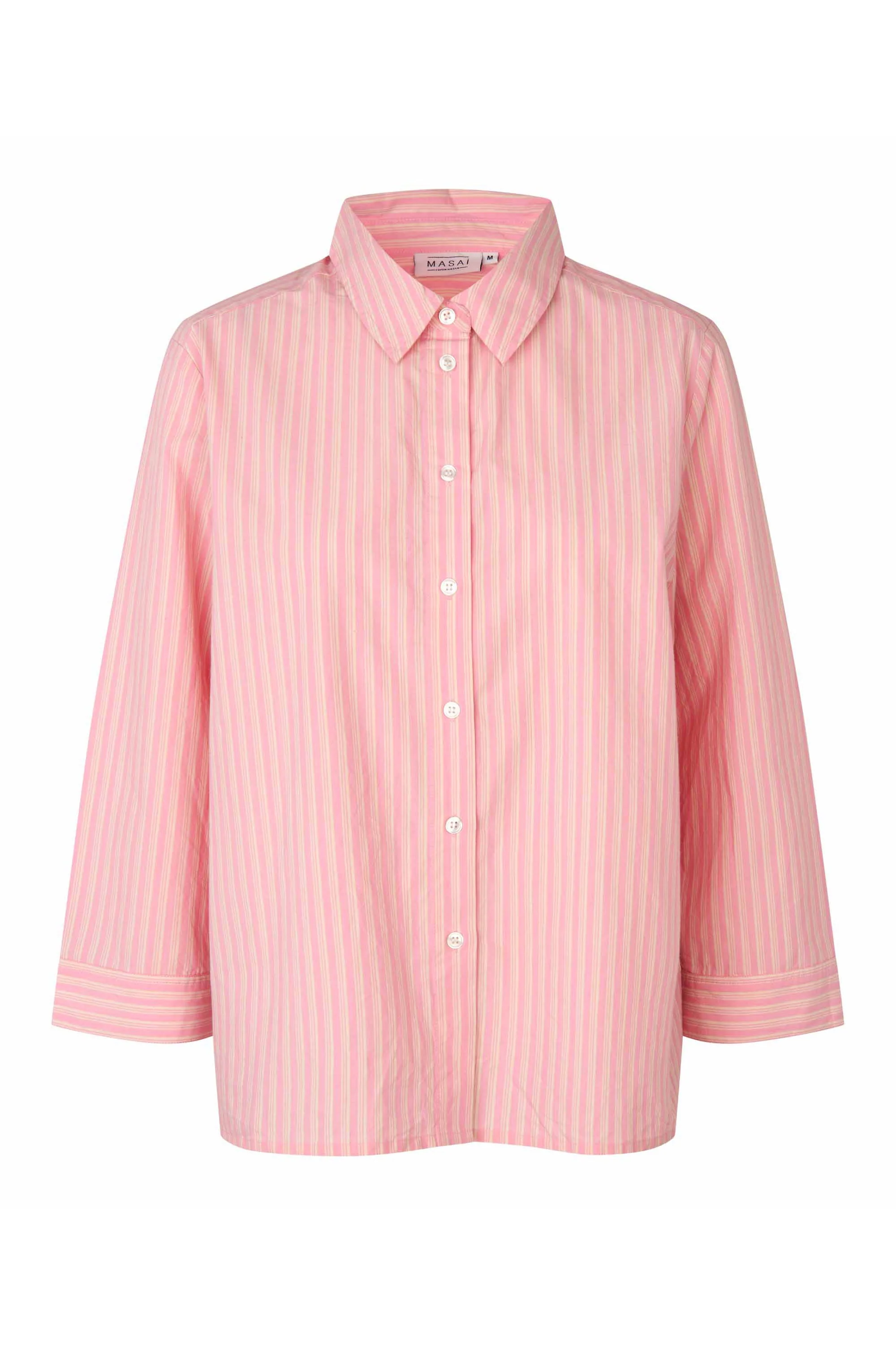 Isalina 3/4 Sleeve Shirt - Rosebloom