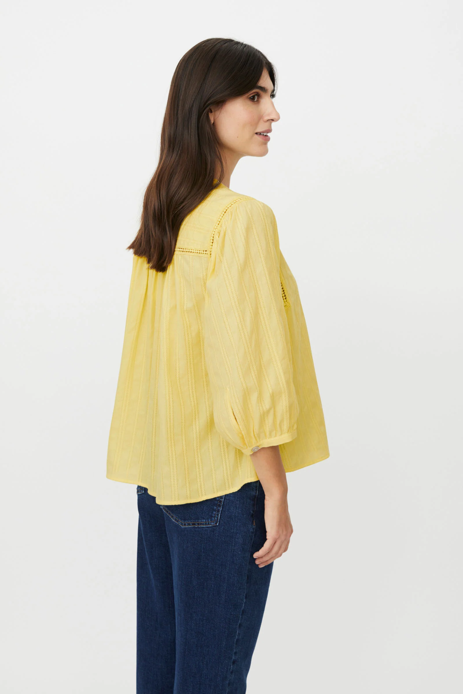 Ithara 3/4 Sleeve Shirt - Lemonade - Image 6
