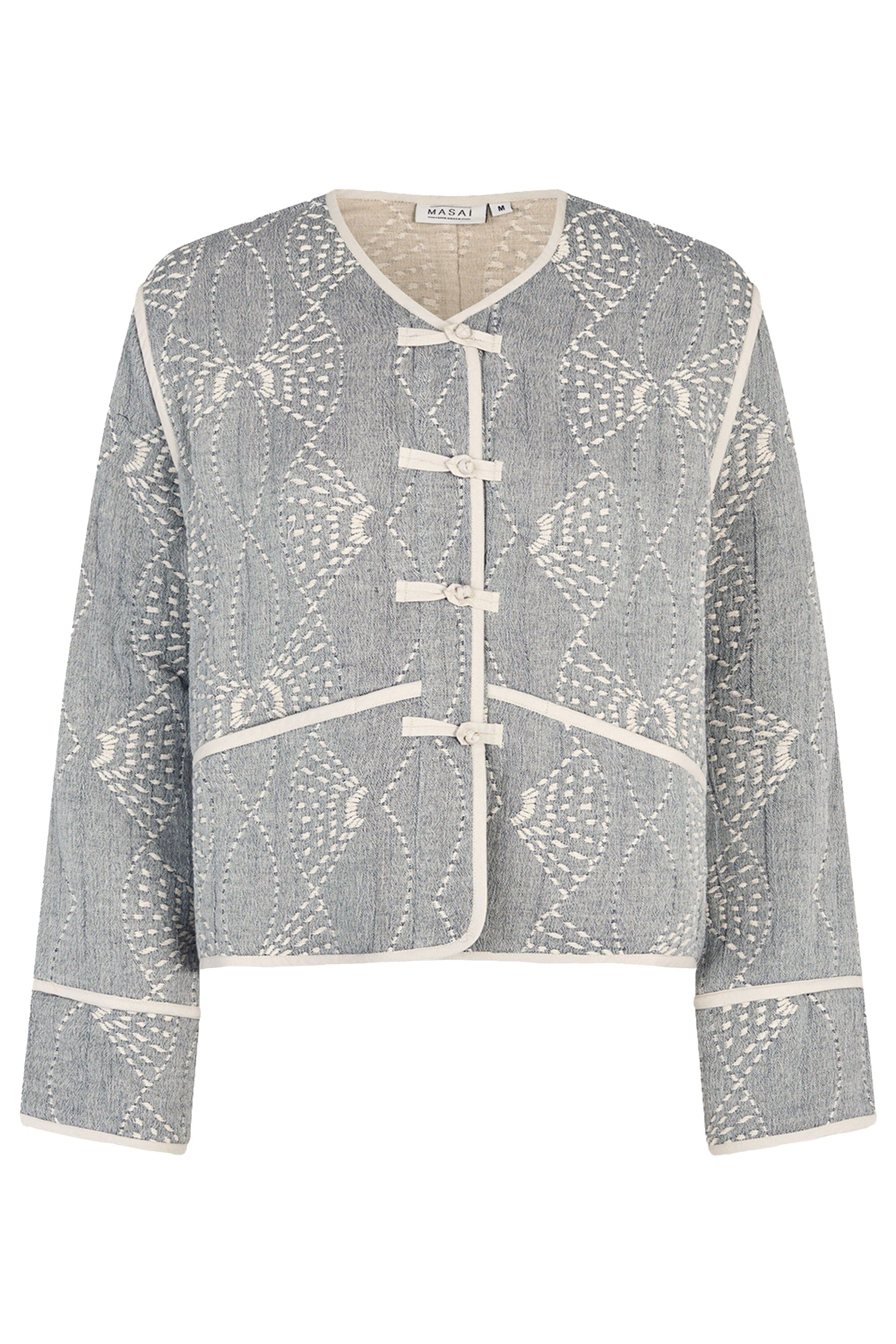 Jeine Cotton Jacket - Sargasso Melange