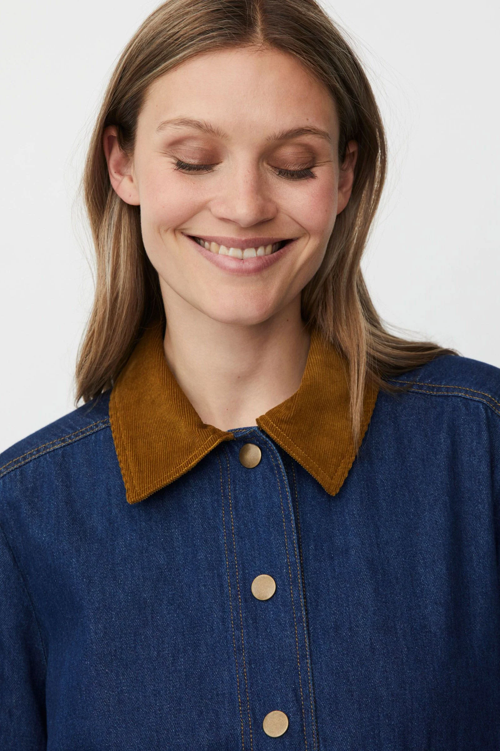 Julemi Denim Jacket - Dark Denim - Image 6