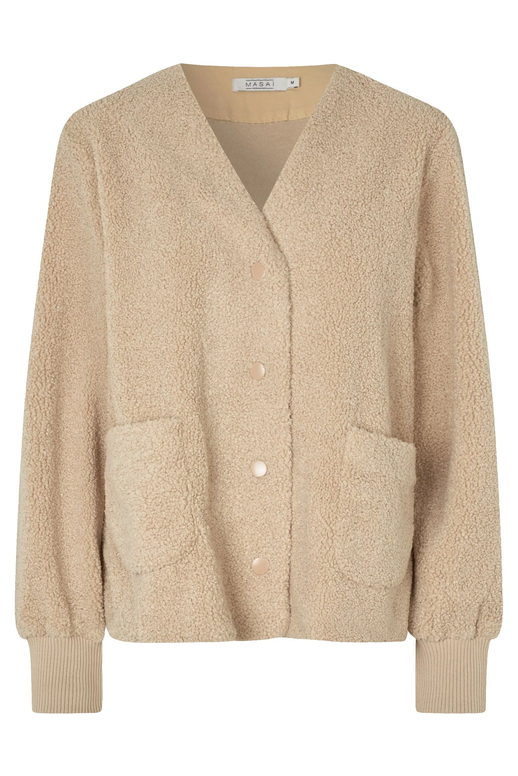 Junte Teddy Fleece Jacket - Fog