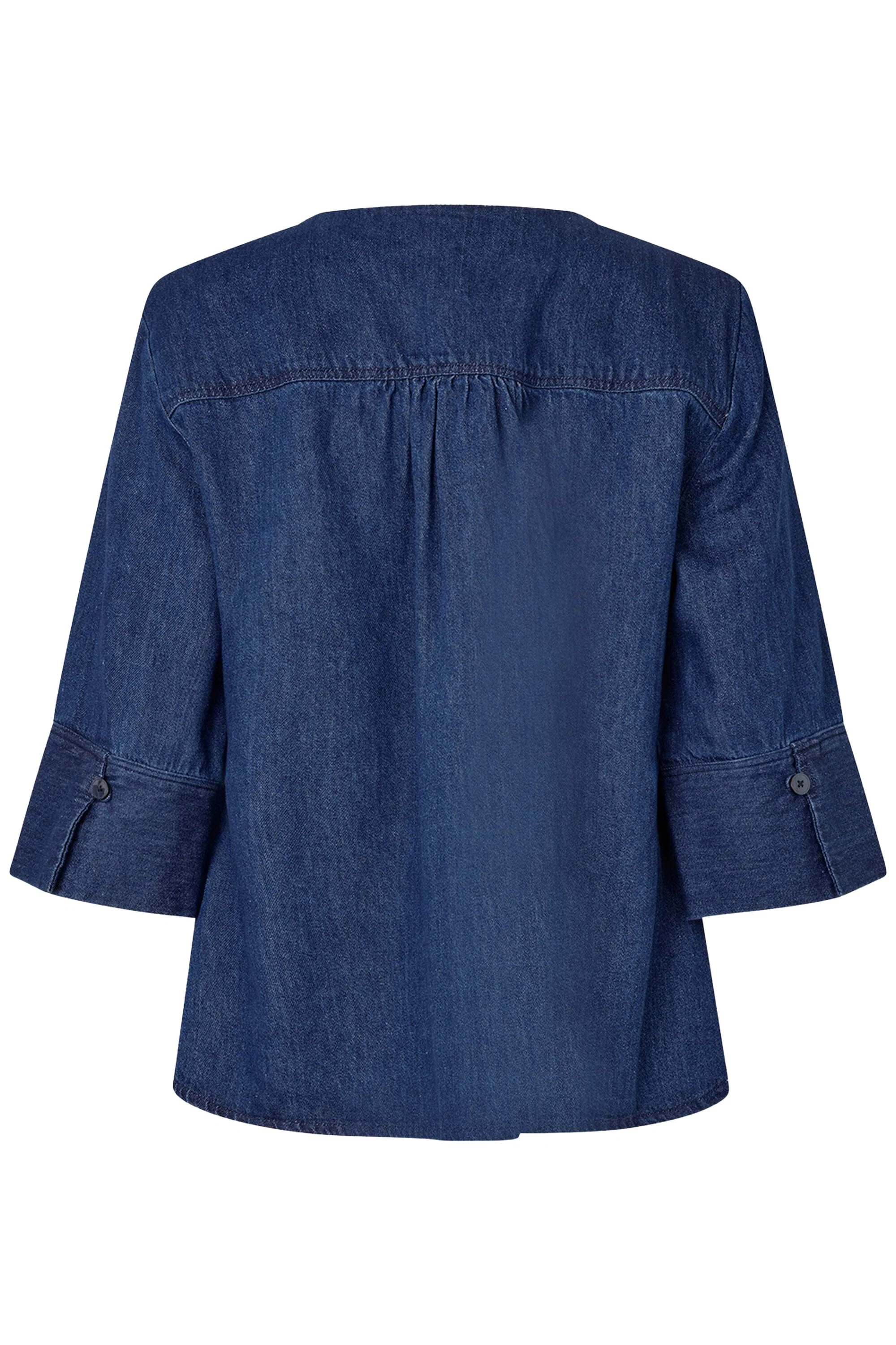Juvila Denim Shirt - Dark Denim - Image 7