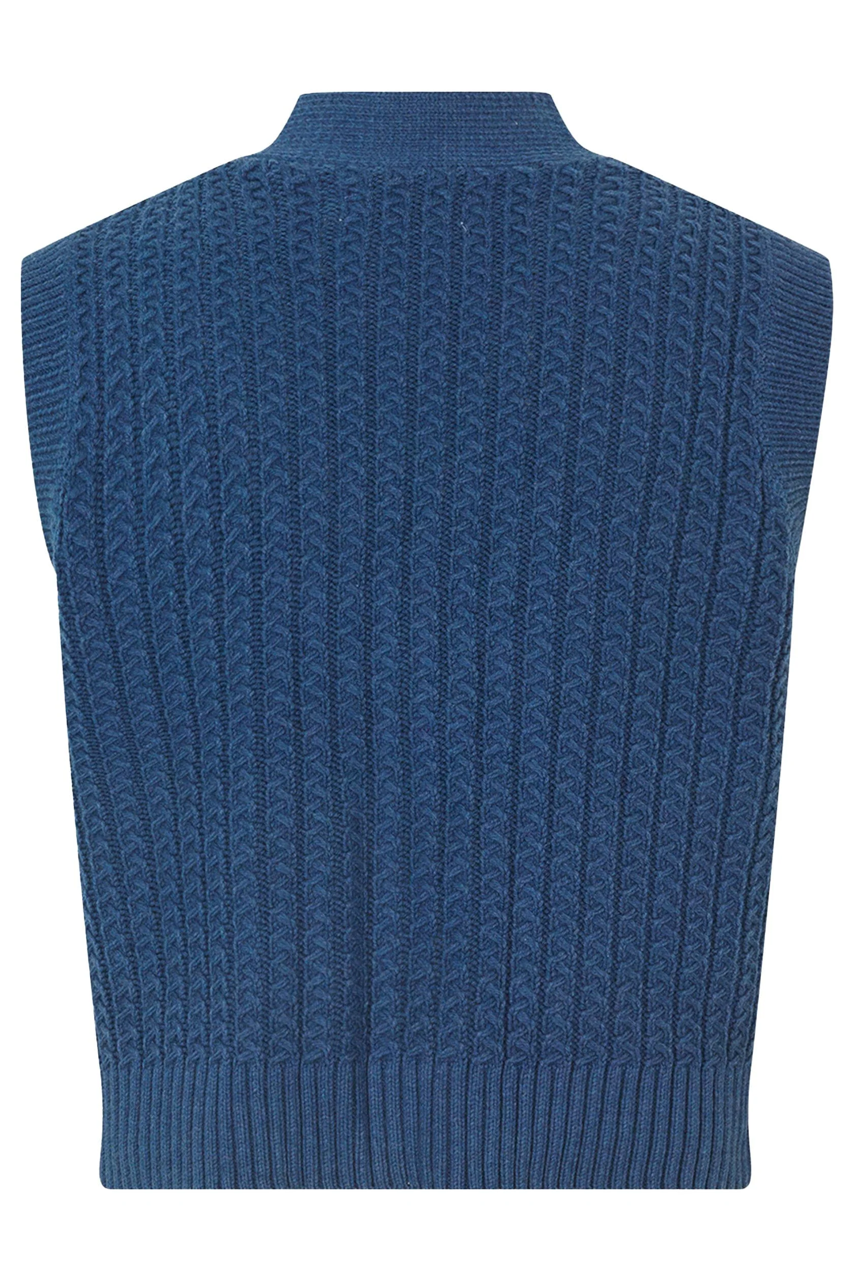 Laney Knitted Sleeveless Jumper - Sargasso Sea - Image 6